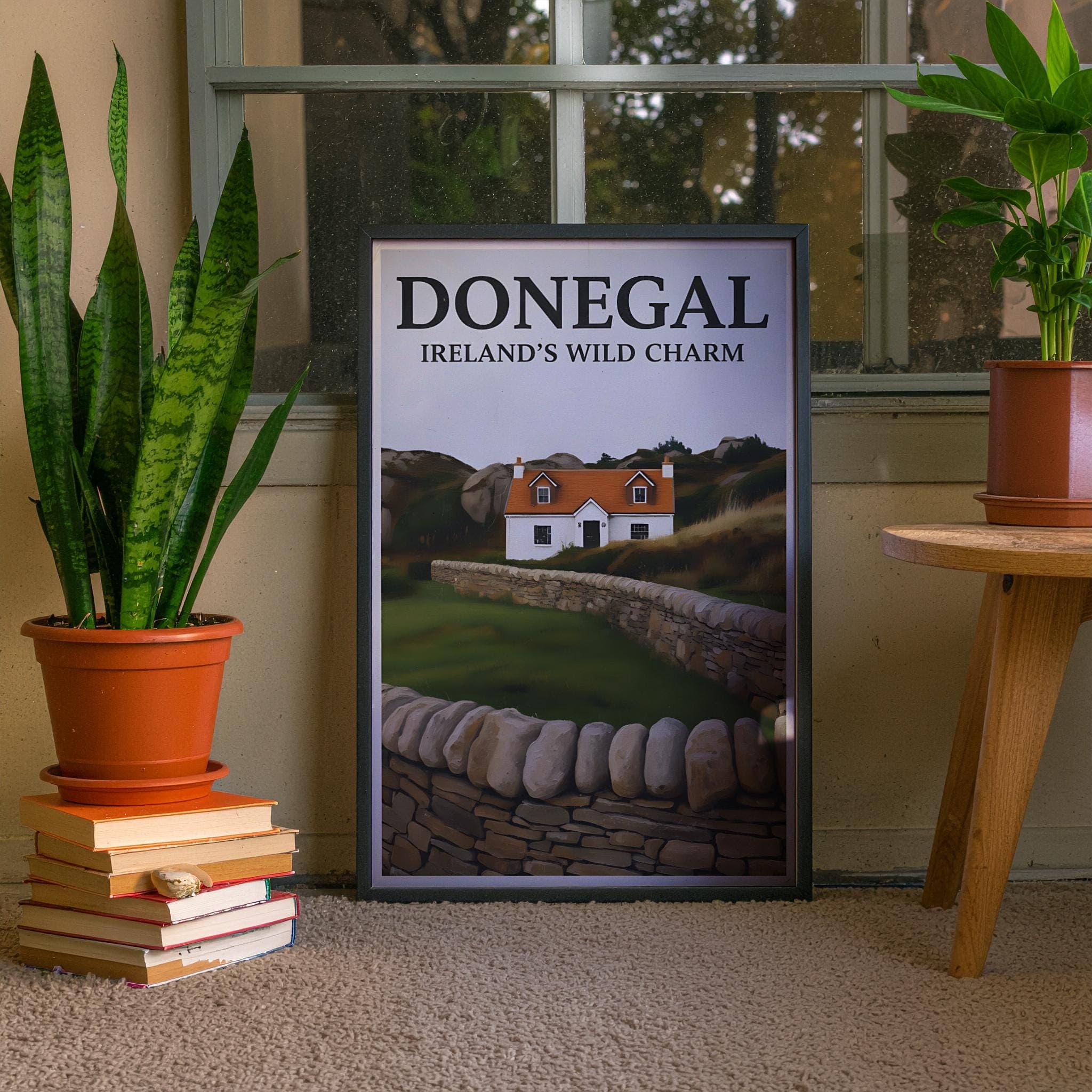 Donegal Ireland Poster | Irish Cottage Landscape Art Print - image 5