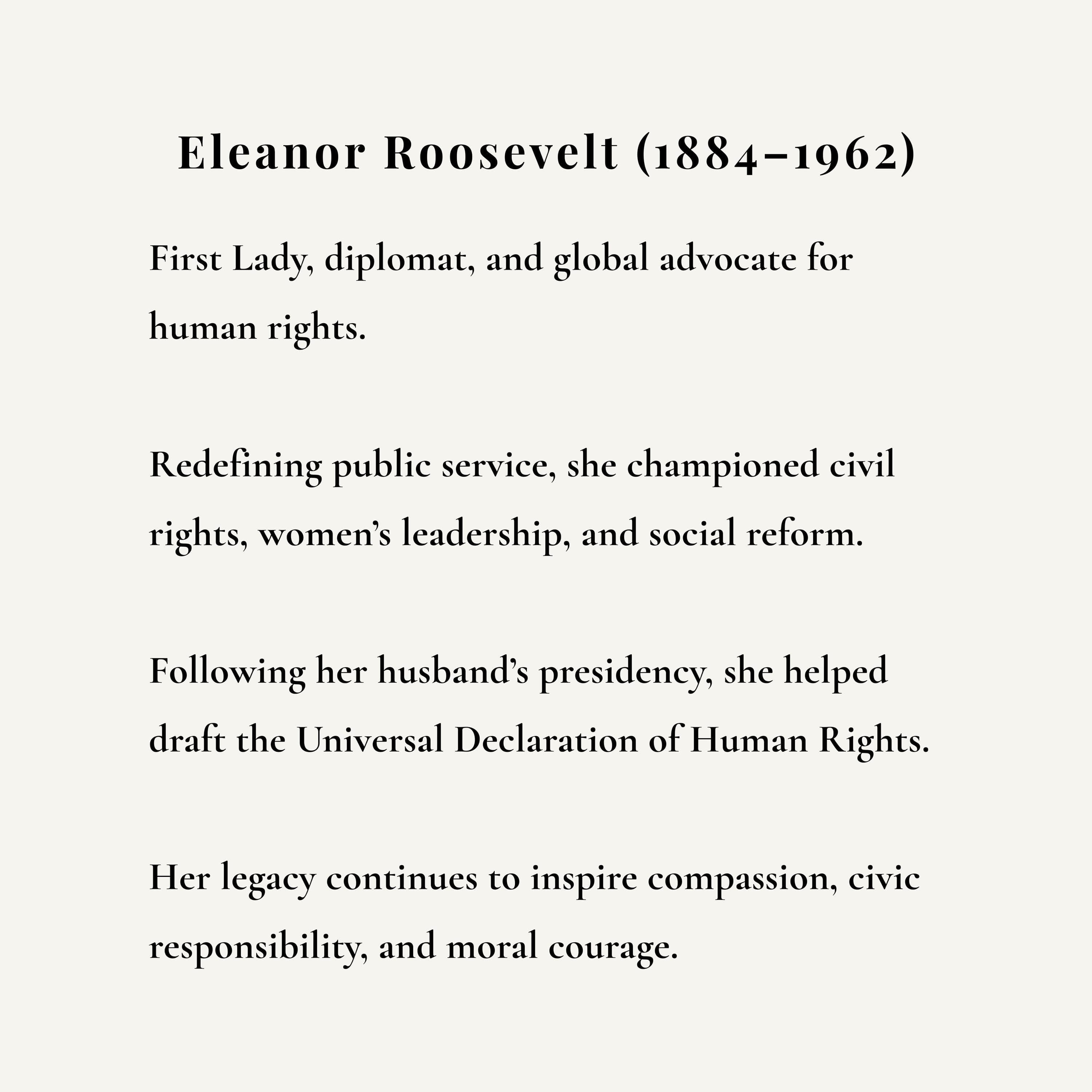 Eleanor Roosevelt Quote Poster – Human Rights Advocate Wall Art - image 5