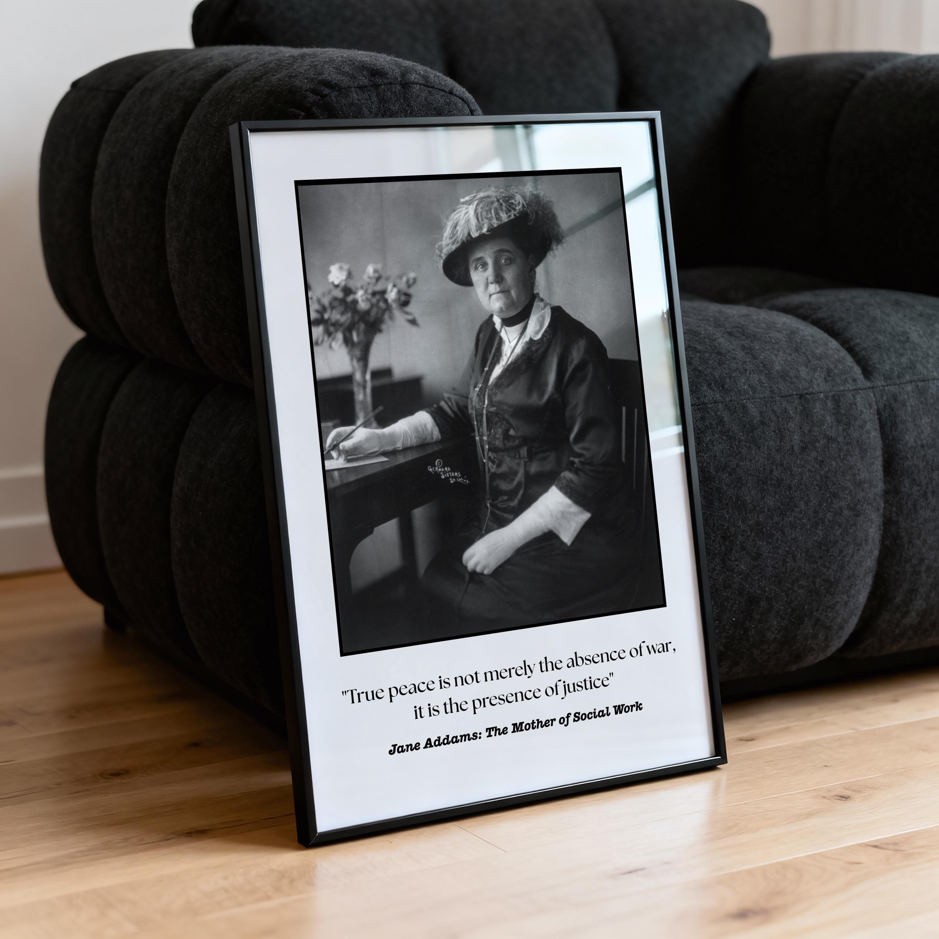 Jane Addams Quote Poster – Social Work Gift, Women's History - image 3