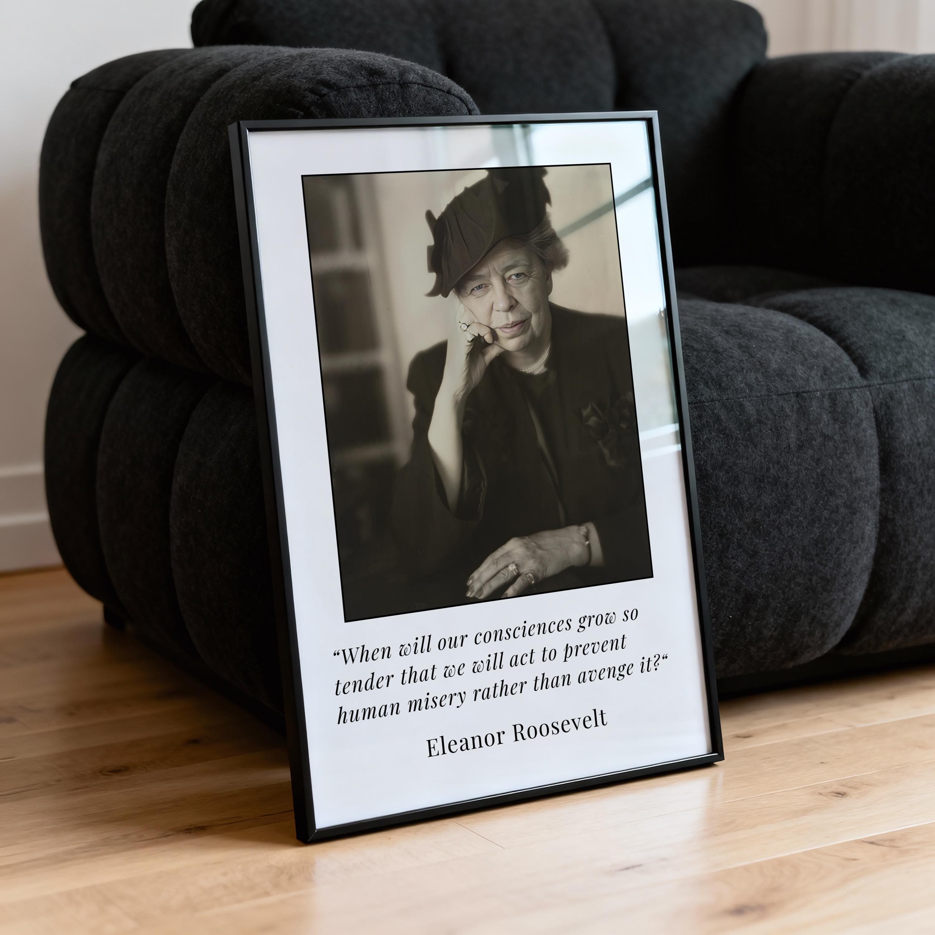 Eleanor Roosevelt Quote Poster – Human Rights Advocate Wall Art - image 3