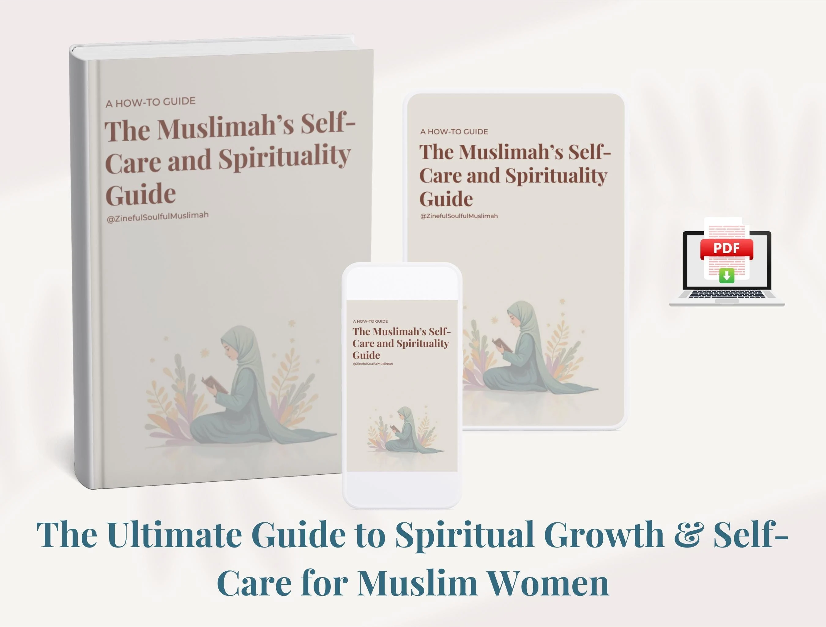 Muslimah Self-Care & Spirituality Guide: Faith-Based Islamic Planner (eBook Digital Download) - image 4