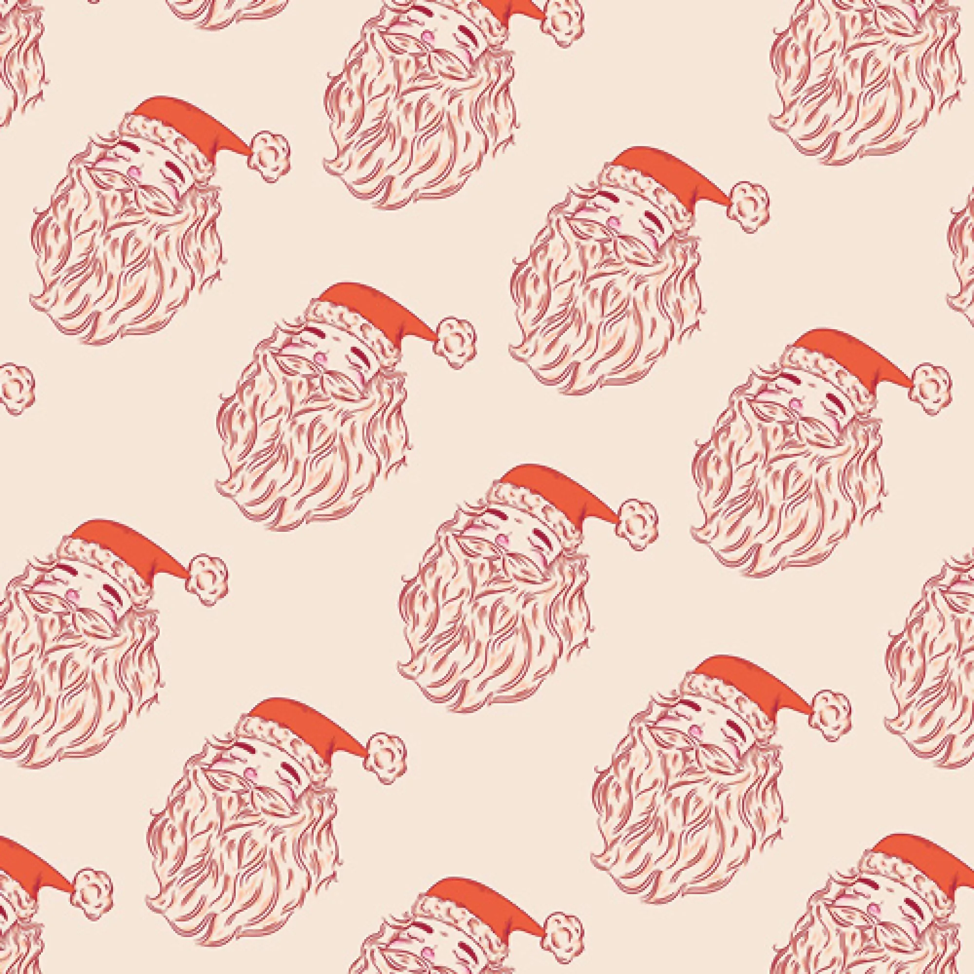 Art Gallery Fabrics - Christmas in Color Collection - Holiday Cheer in Cream