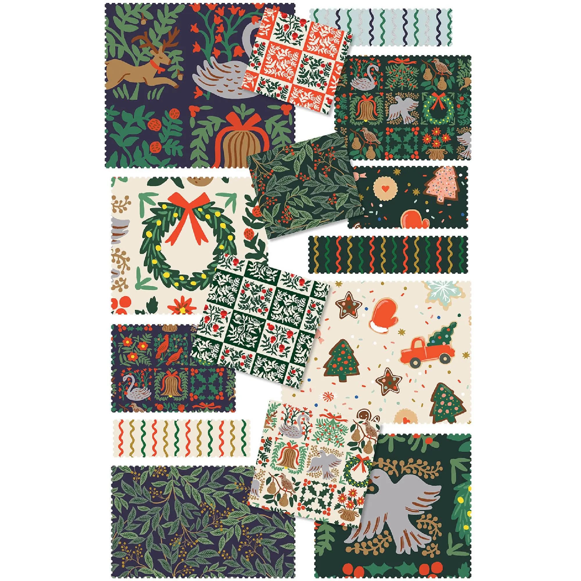 Rifle Paper Co. - Holiday Classics Collection - Holiday Lights in Cream Metallic - image 3