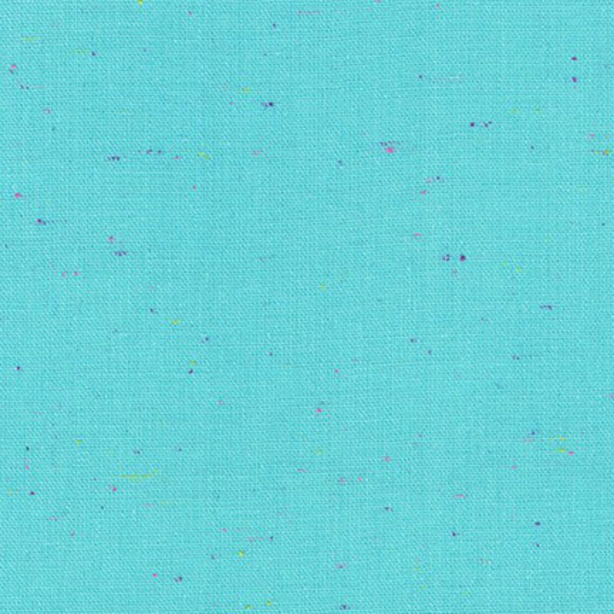Robert Kaufman - Essex Speckle (cotton / linen) in Aqua