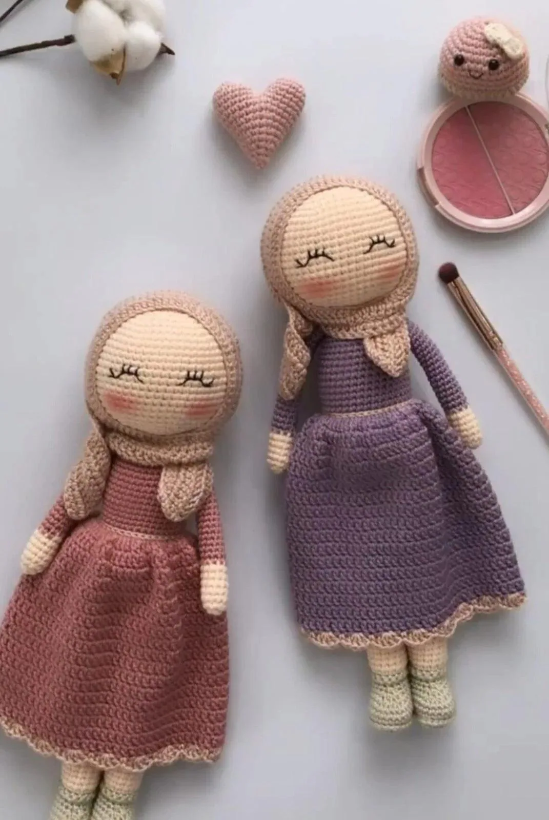 Crochet Hijab Doll, Amigurumi Muslim Doll, Crochet Amigurumi Doll For Sale, Ramadan gift, Muslim Gift, Eid Gifts For Kids