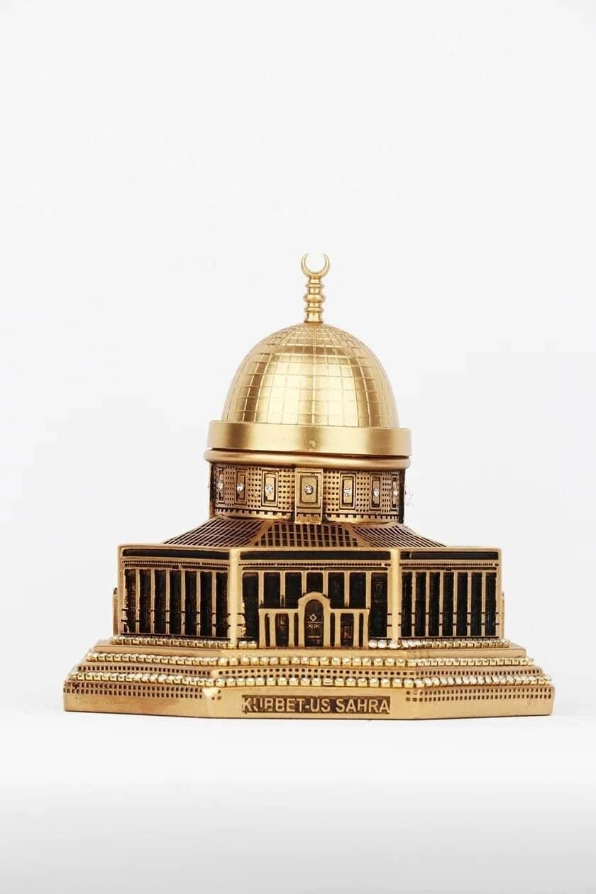 Masjid al-Aqsa Dome of the Rock, Ramadan Home Gift, Trinket Islamic Gift Set, Islamic Decorative Object Ornament