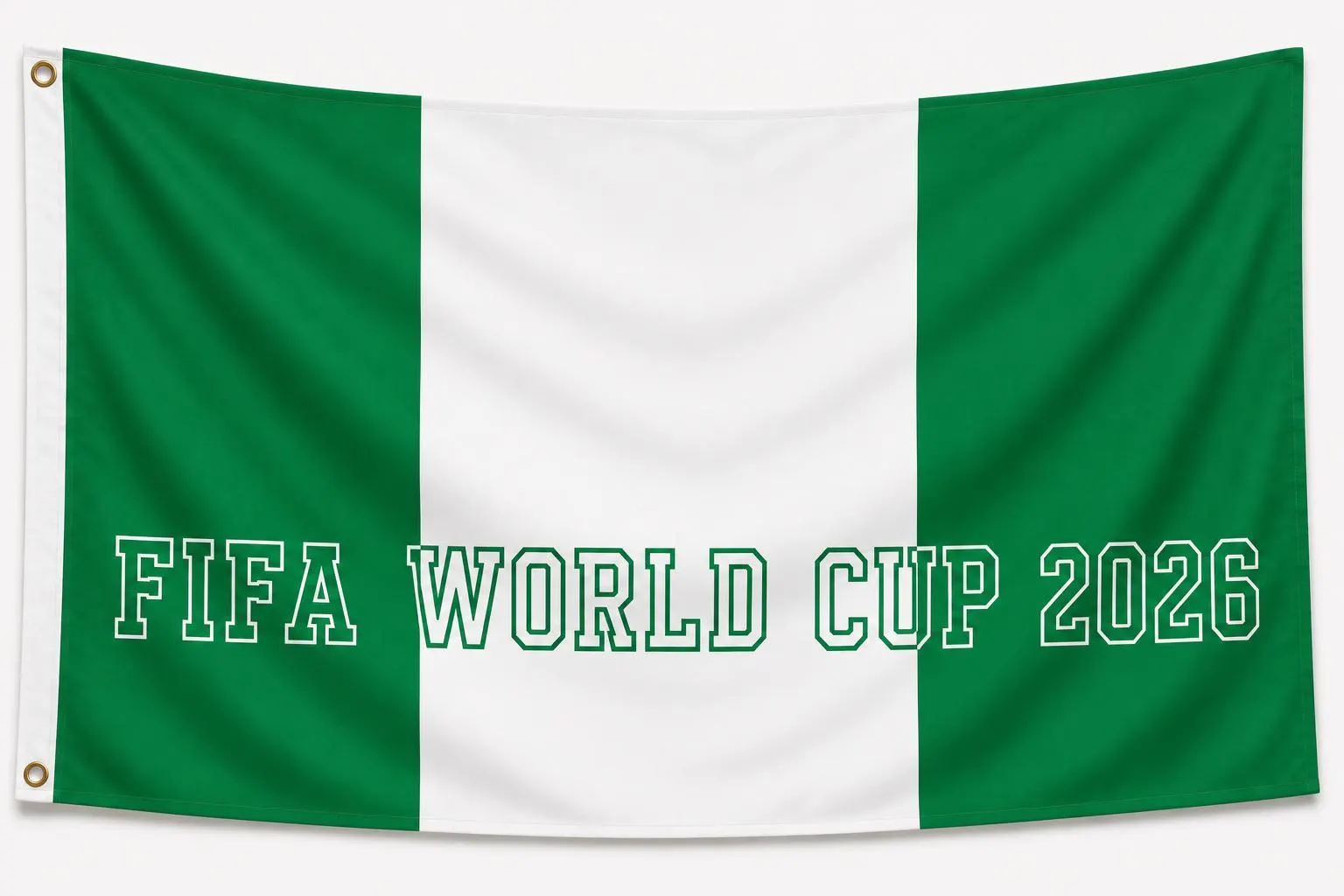 Personalized Nigeria Flag | Custom Family Name Banner | FIFA World Cup 2026 Decor - image 5