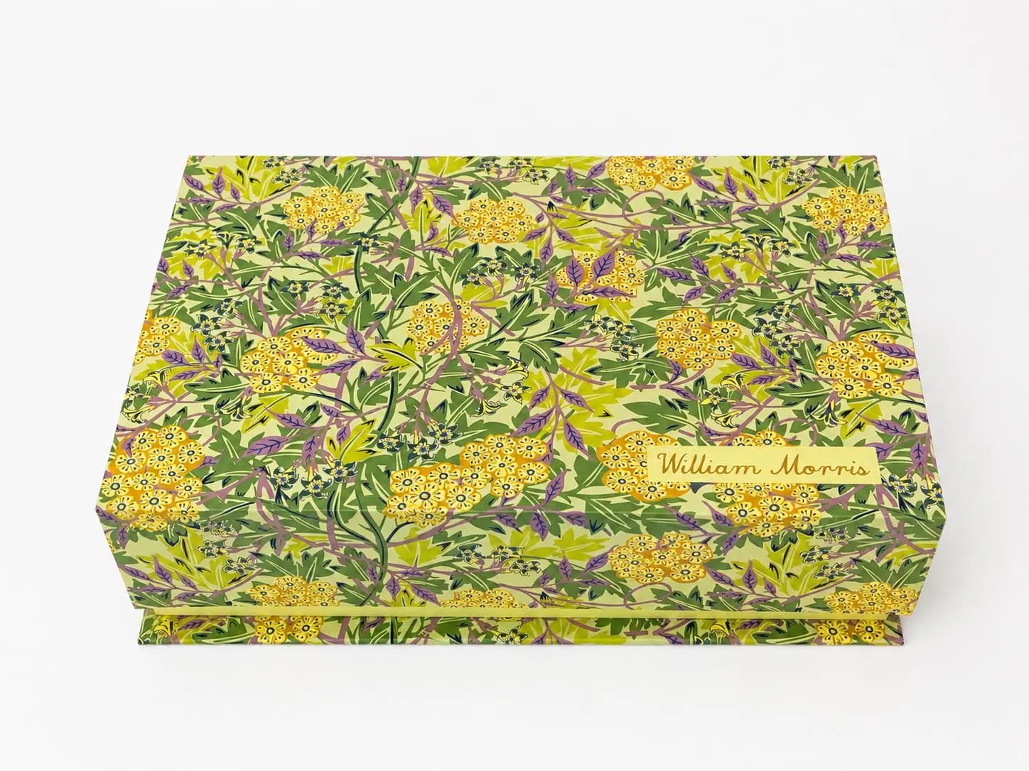 Personalized Gift Box | Luxury Keepsake Storage | William Morris Memory Box Whimsy Decor