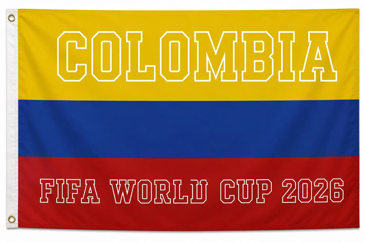 Personalized Colombia Flag | Custom Family Name Banner | FIFA World Cup Decor - image 3