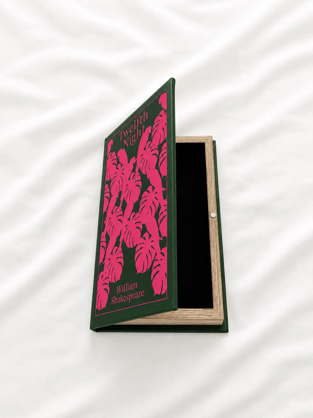 Personalized Twelfth Night Faux Book Box | Shakespeare Hidden Storage Keepsake - image 4