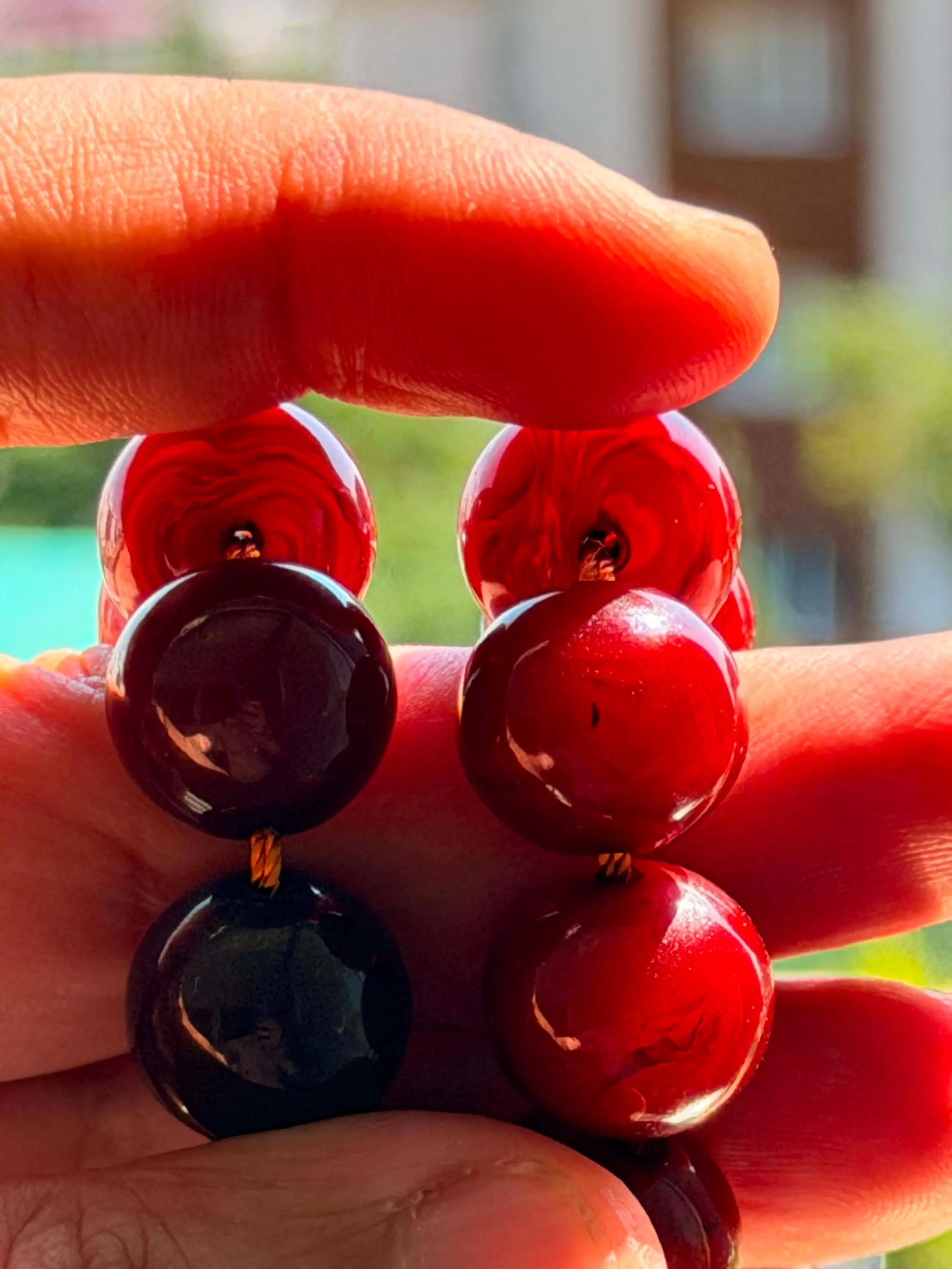 Faturan Bakelite 33 Bead Prayer Beads | Master Collection | 15mm | Handcrafted by Faturan Rosary Master made | Faturan | Bakelite |VIP6