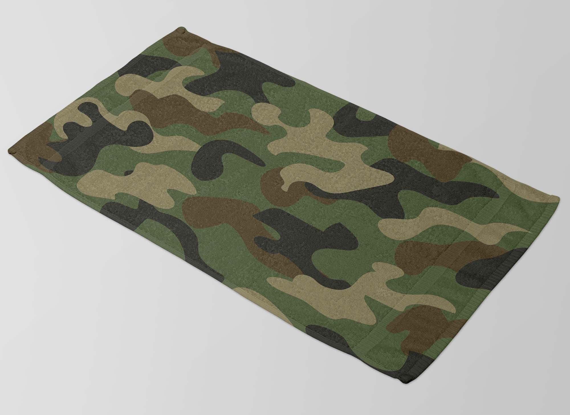 Camouflage Beach Towel, Army-Inspired Design, Durable and Stylish, Soft Fabric, Perfect for Outdoor Adventures, Poolside, Travel Camping - image 3