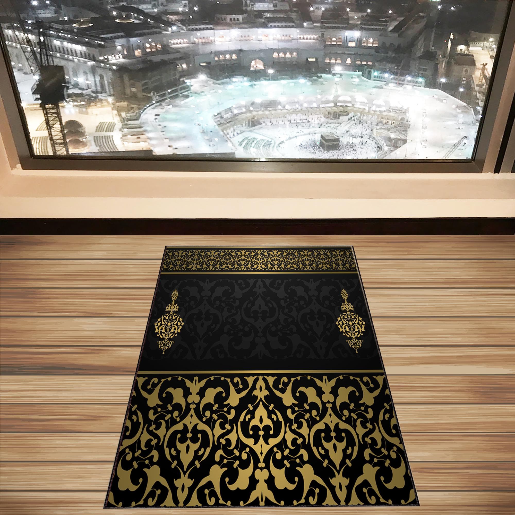 Luxury Prayer Mat, Classic Pattern Carpet, Oriental Style Decor, Islamic Seccade Design - image 3