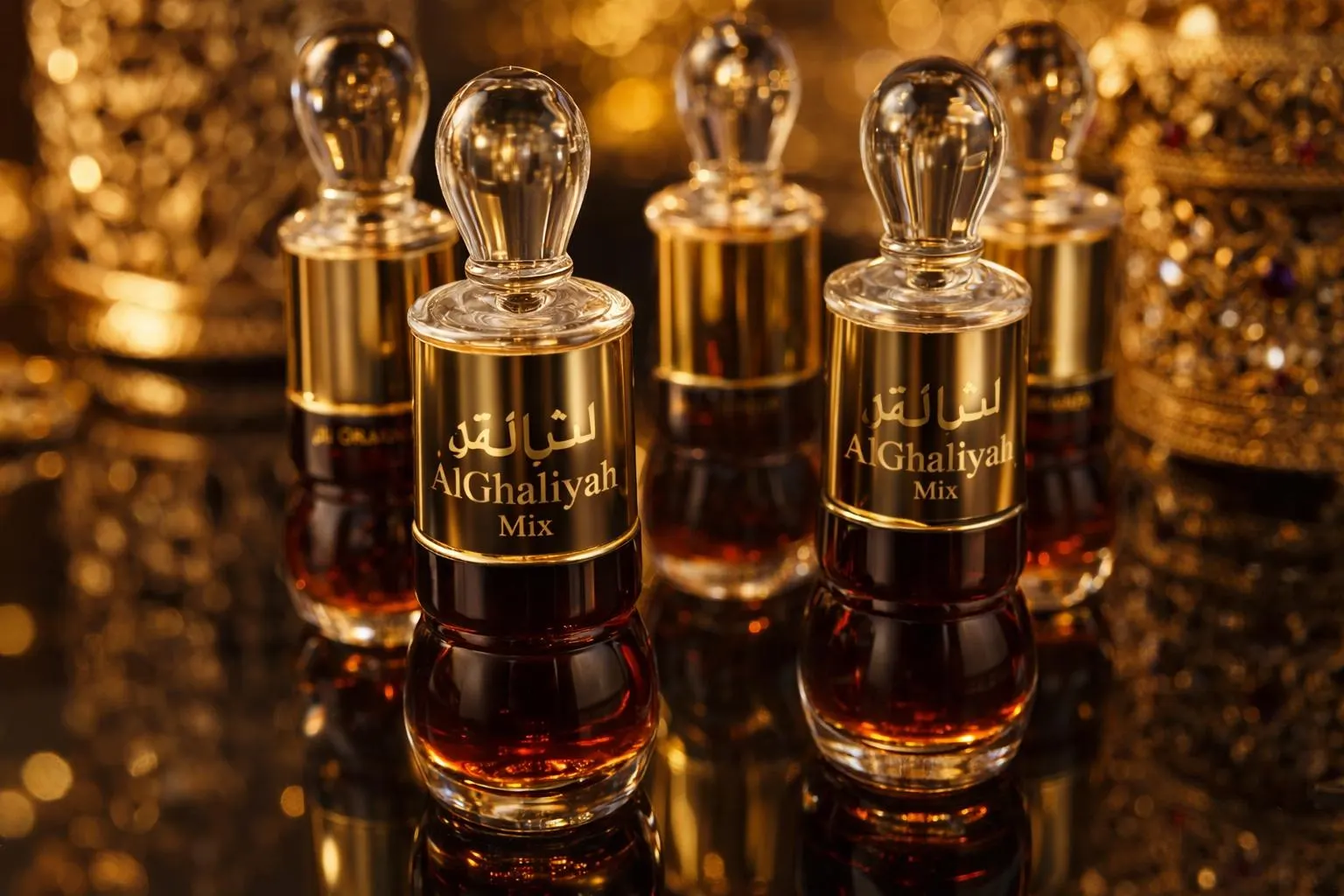 Al Ghaliyah Attar: Prophetic Oud Blend, Musk, Rose & Amber
