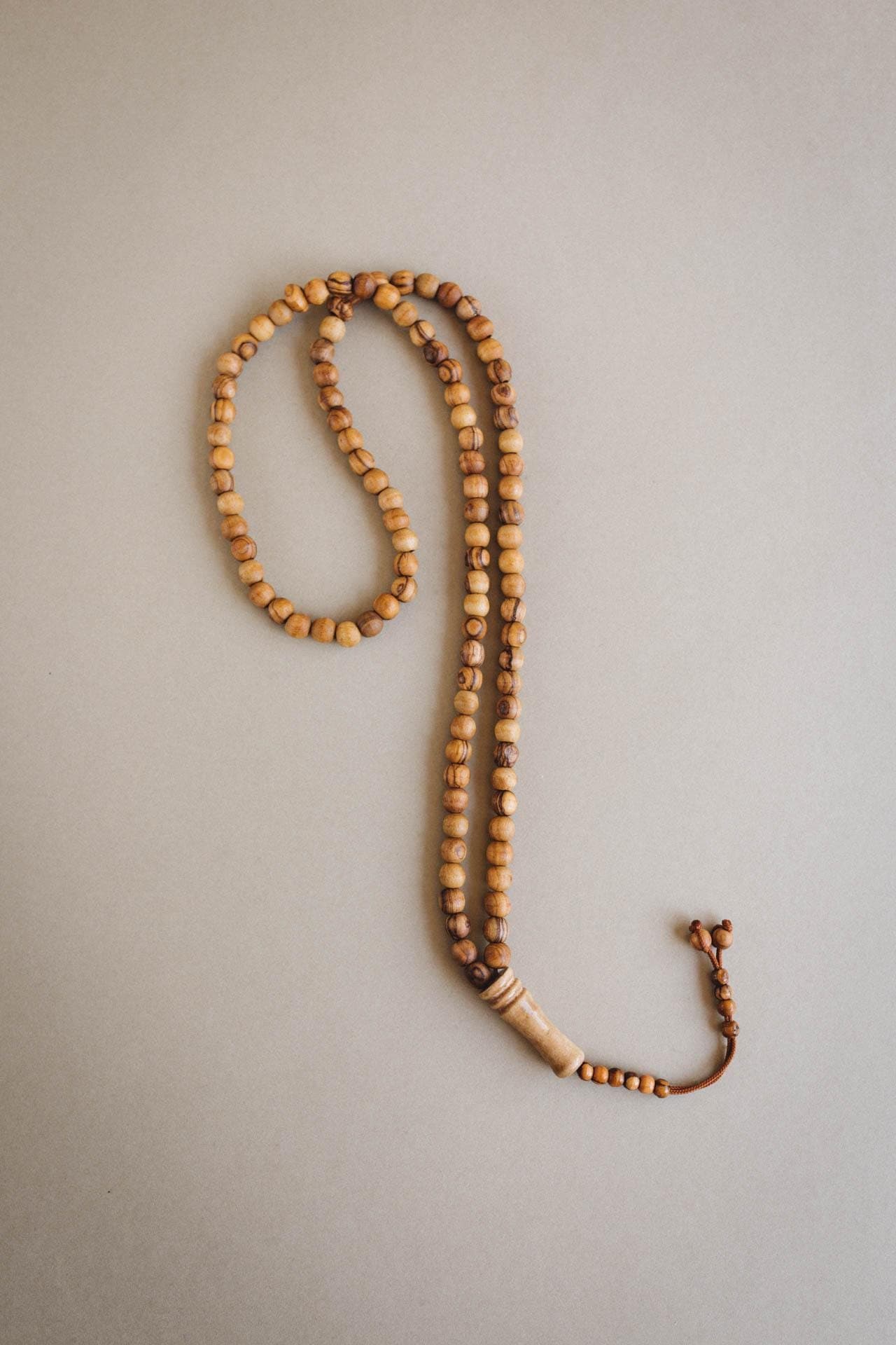Tasbih mit Olivenholzperlen aus Palästina - 99 Perlen - image 5