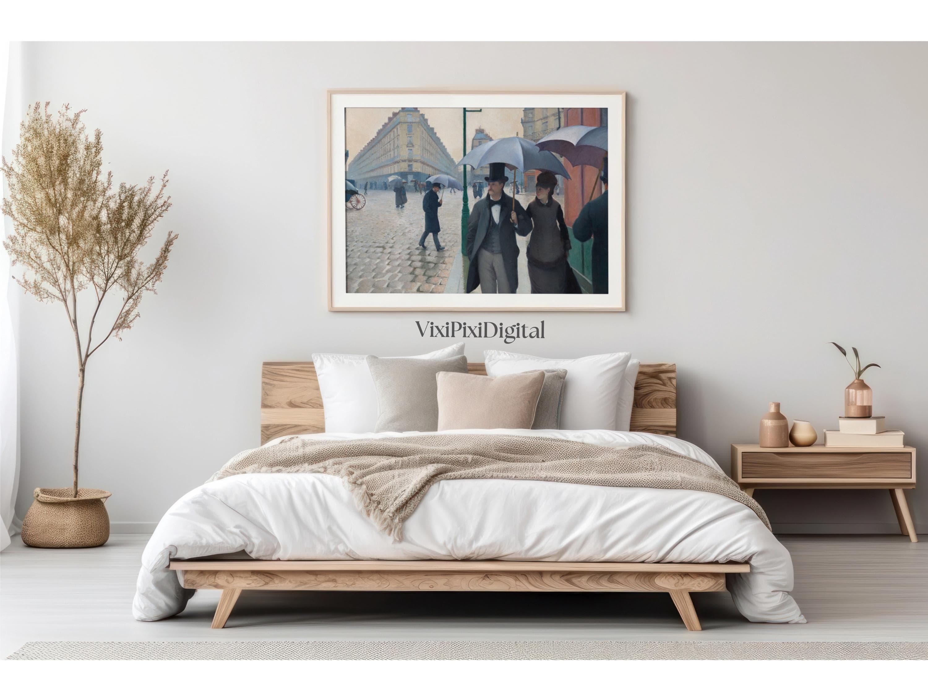 Paris Rainy Day Print: Caillebotte Famous French Art (Digital Download) - image 5