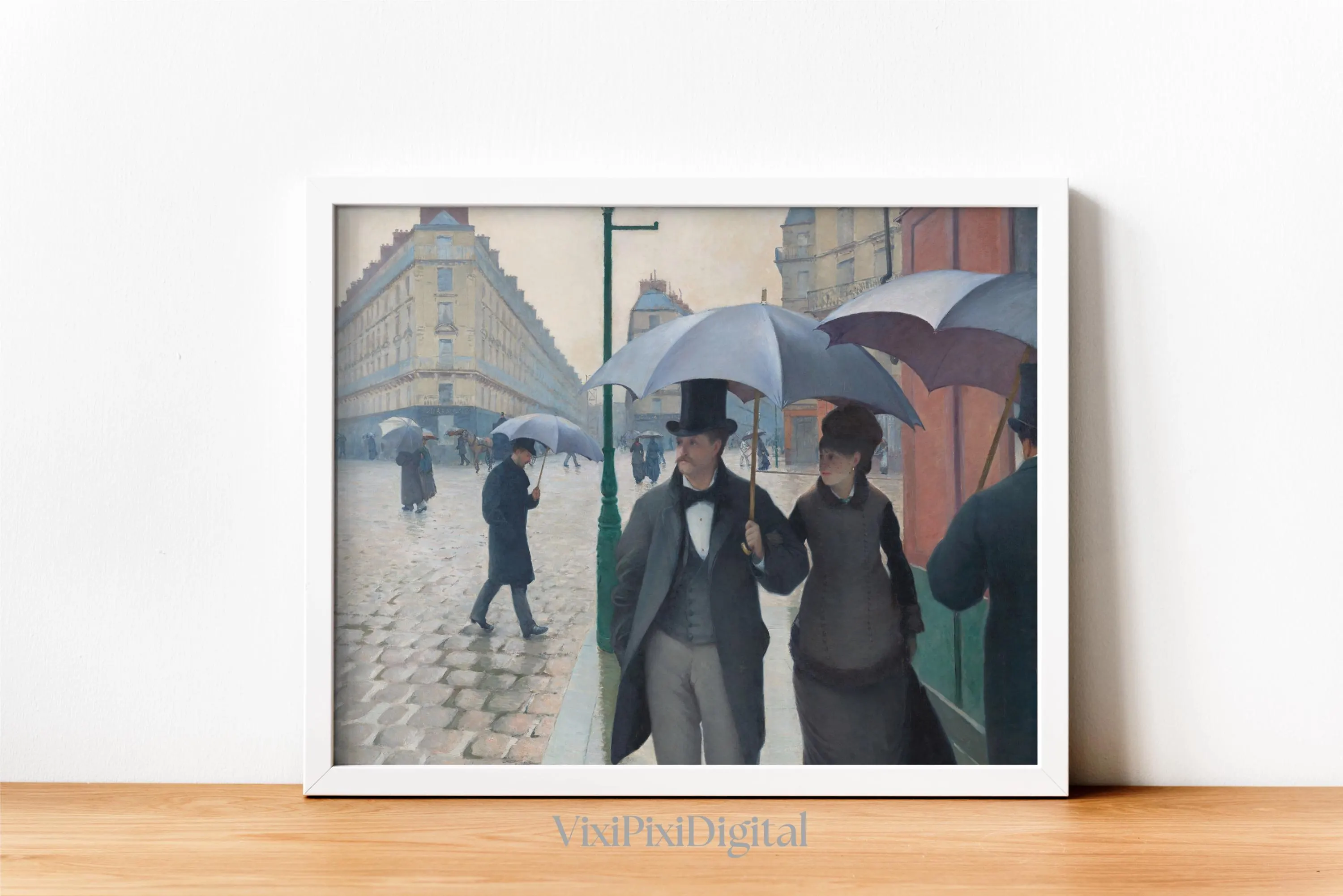 Paris Rainy Day Print: Caillebotte Famous French Art (Digital Download) - image 4