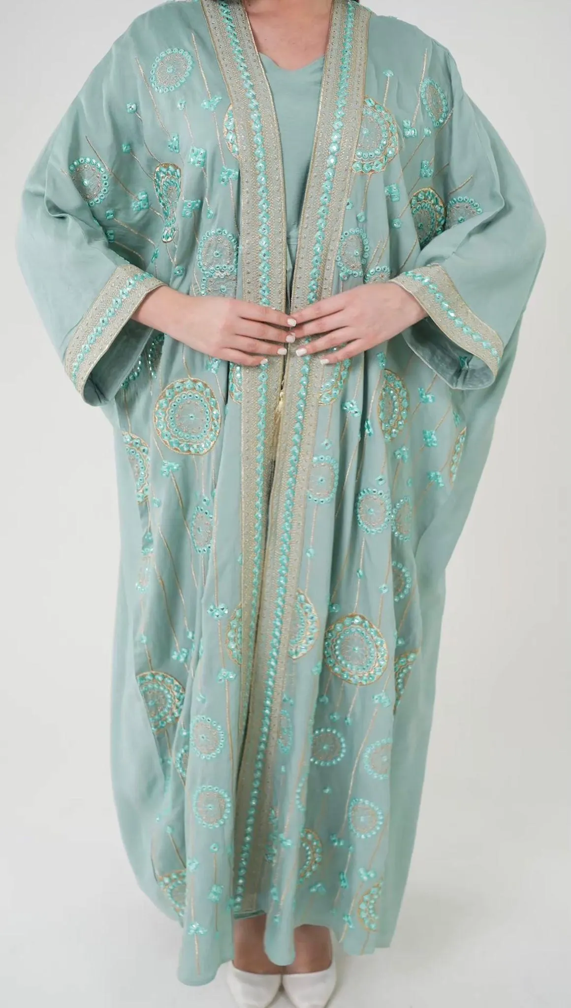 Farasha Set - Embrodiered Women's Dress - Perfect for Eid, Ramadan, Gifts for Her - image 2