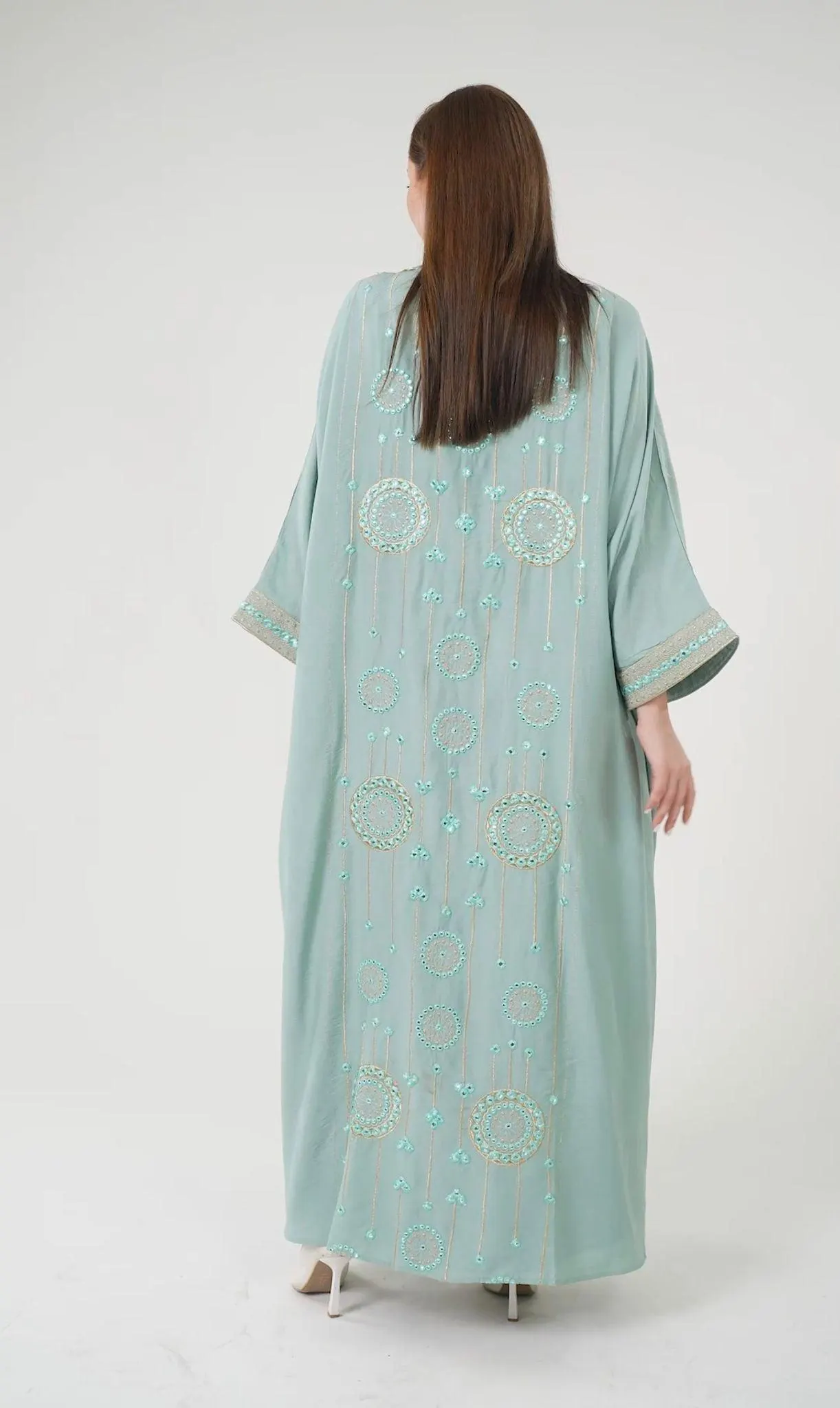 Farasha Set - Embrodiered Women's Dress - Perfect for Eid, Ramadan, Gifts for Her - image 3