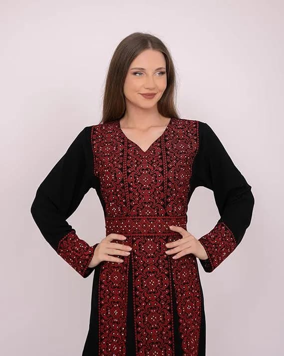 Mira Thobe - Embrodiered Women's Dress - Perfect for Eid, Ramadan, Gifts for Her - image 2