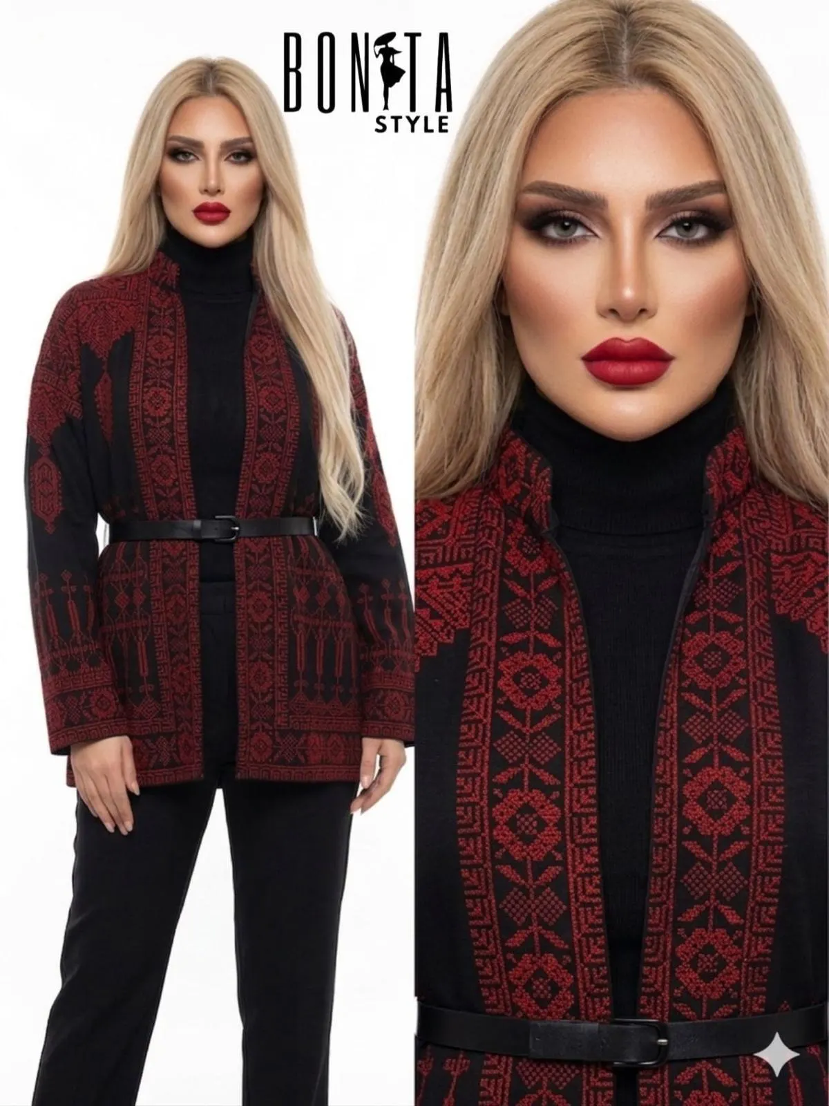 Maysam Jacket - Embrodiered Women's Dress - Perfect for Eid, Ramadan, Gifts for Her - image 3