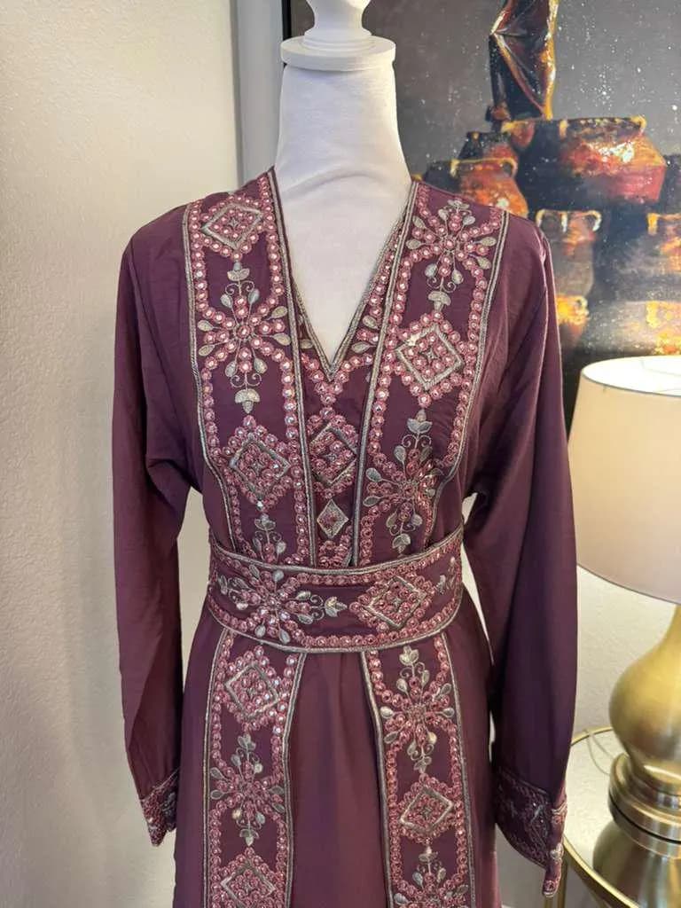 Jood Abaya Set - Embrodiered Women's Dress - Perfect for Eid, Ramadan, Gifts for Her - image 4