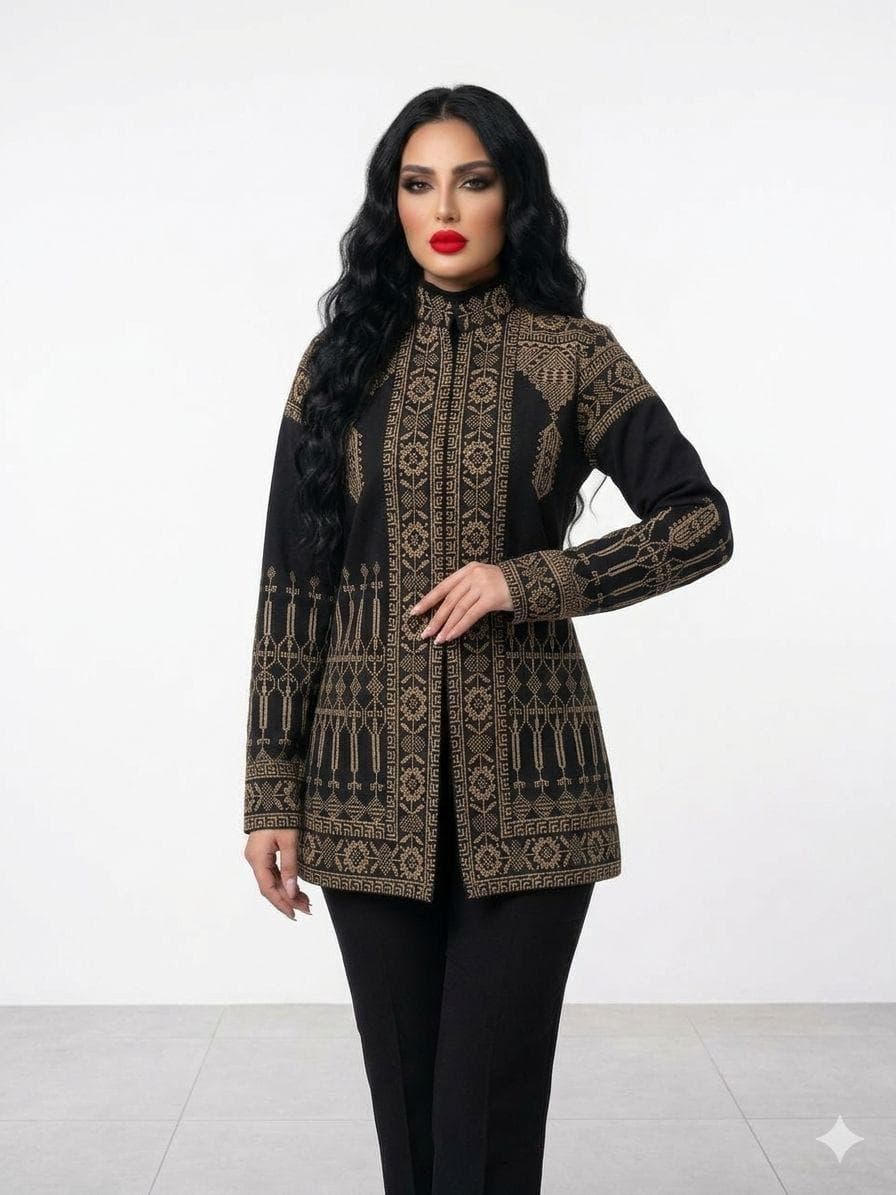 Maysam Jacket - Embrodiered Women's Dress - Perfect for Eid, Ramadan, Gifts for Her - image 4
