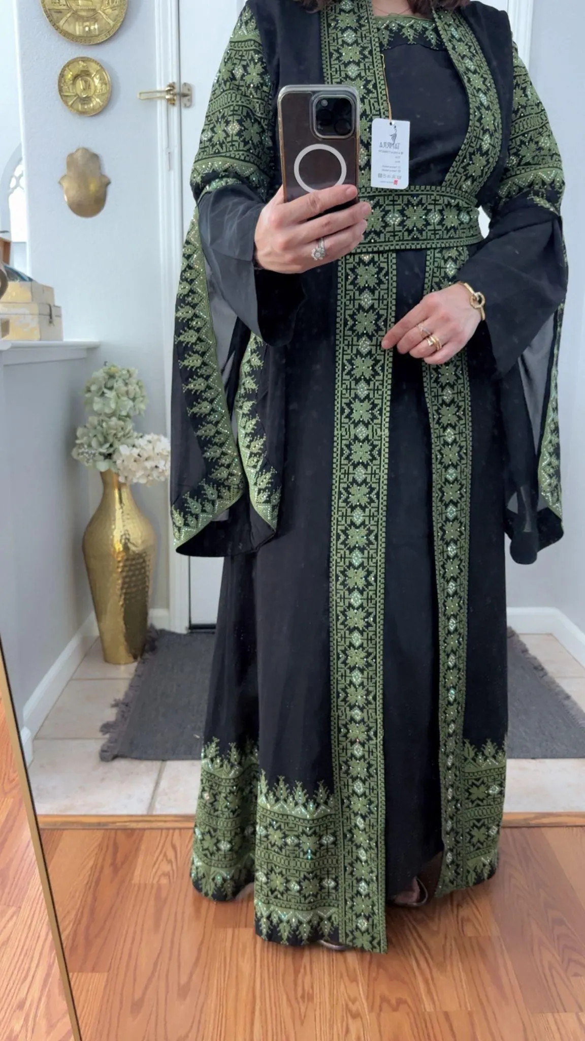 Najmah Thobe Set - Embrodiered Women's Dress - Perfect for Eid, Ramadan, Gifts for Her - image 2