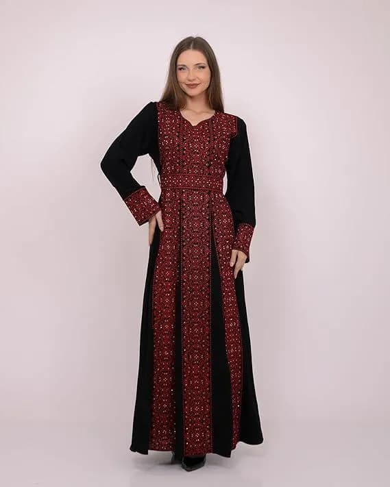 Mira Thobe - Embrodiered Women's Dress - Perfect for Eid, Ramadan, Gifts for Her