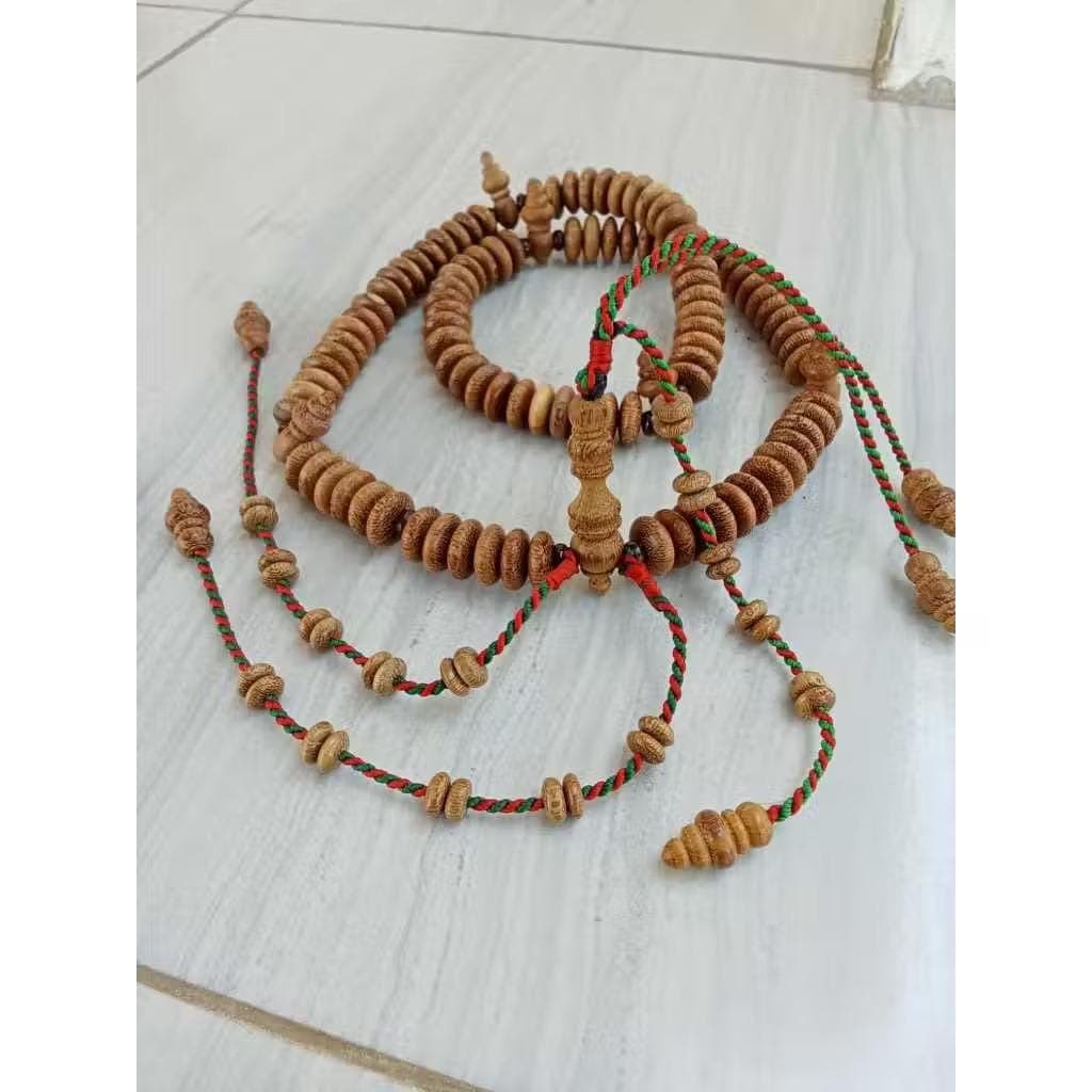 Tasbih Tijani Moringa Kelor Mas  Prayer Beads Sacred Tijani  Edition - image 3