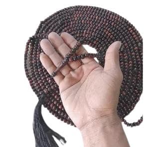 Rare Stigi Wood Tasbih – 1000 Beads 8mm Prayer Beads | Islamic Dhikr Misbaha & Meditation Mala" - image 3