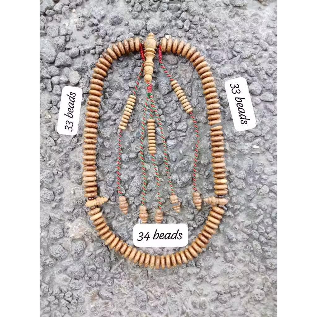 Tasbih Tijani Moringa Kelor Mas  Prayer Beads Sacred Tijani  Edition - image 4