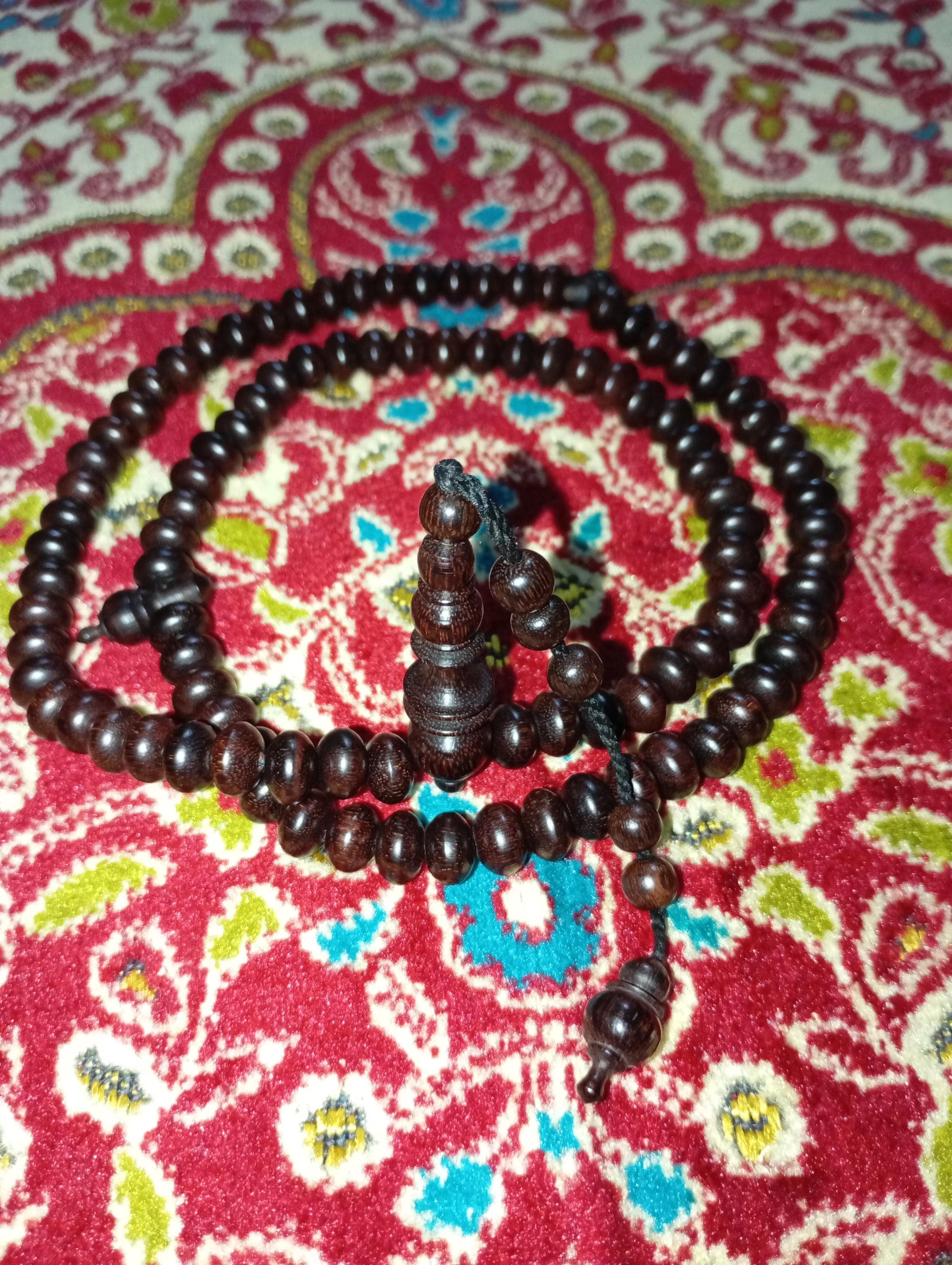 Galih Asem Tasbih – Indonesian  Tamarind Wood Prayer Beads