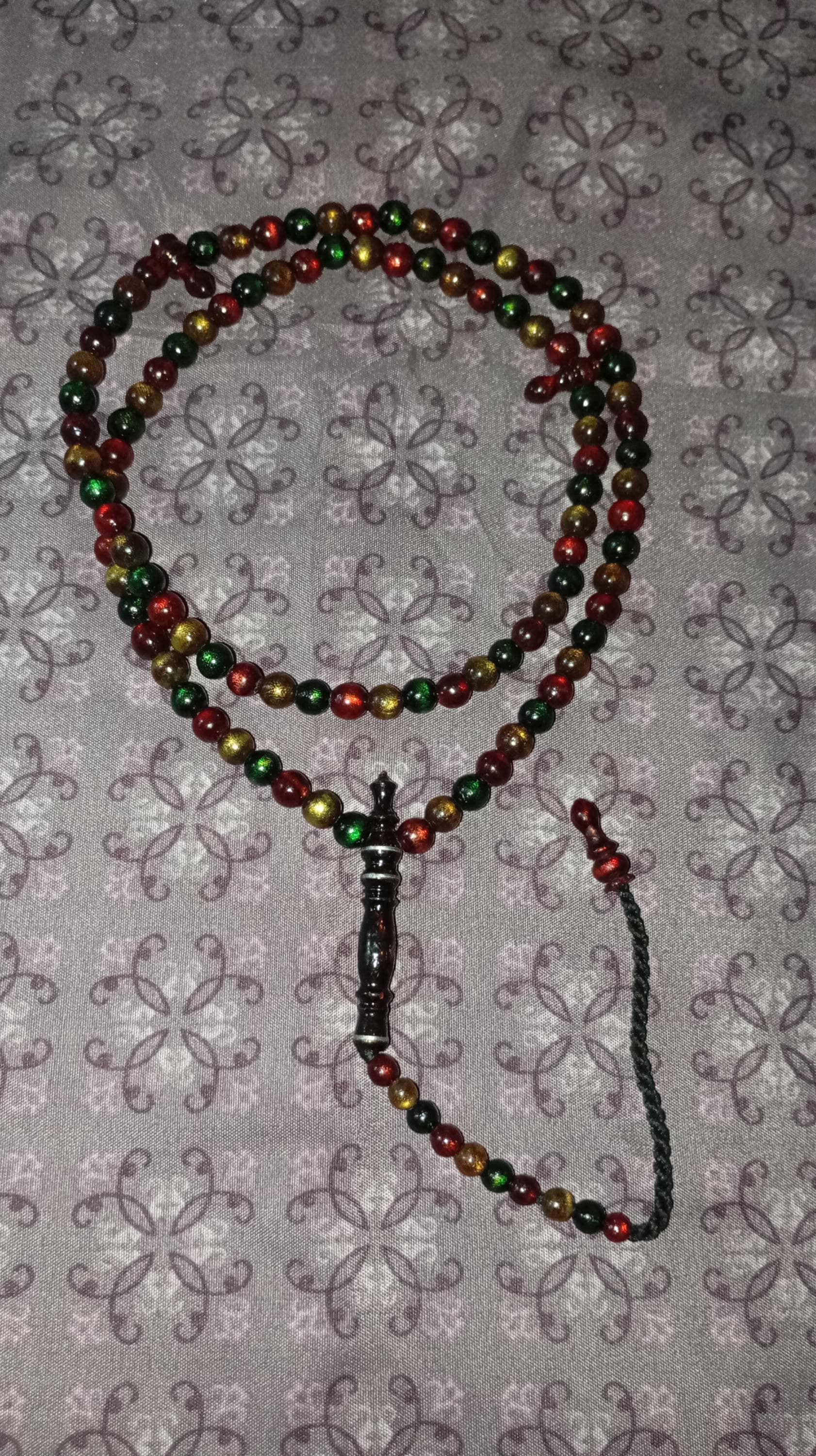 Handmade River Energy Prayer Beads: Spiritual Meditation Tasbih - image 4