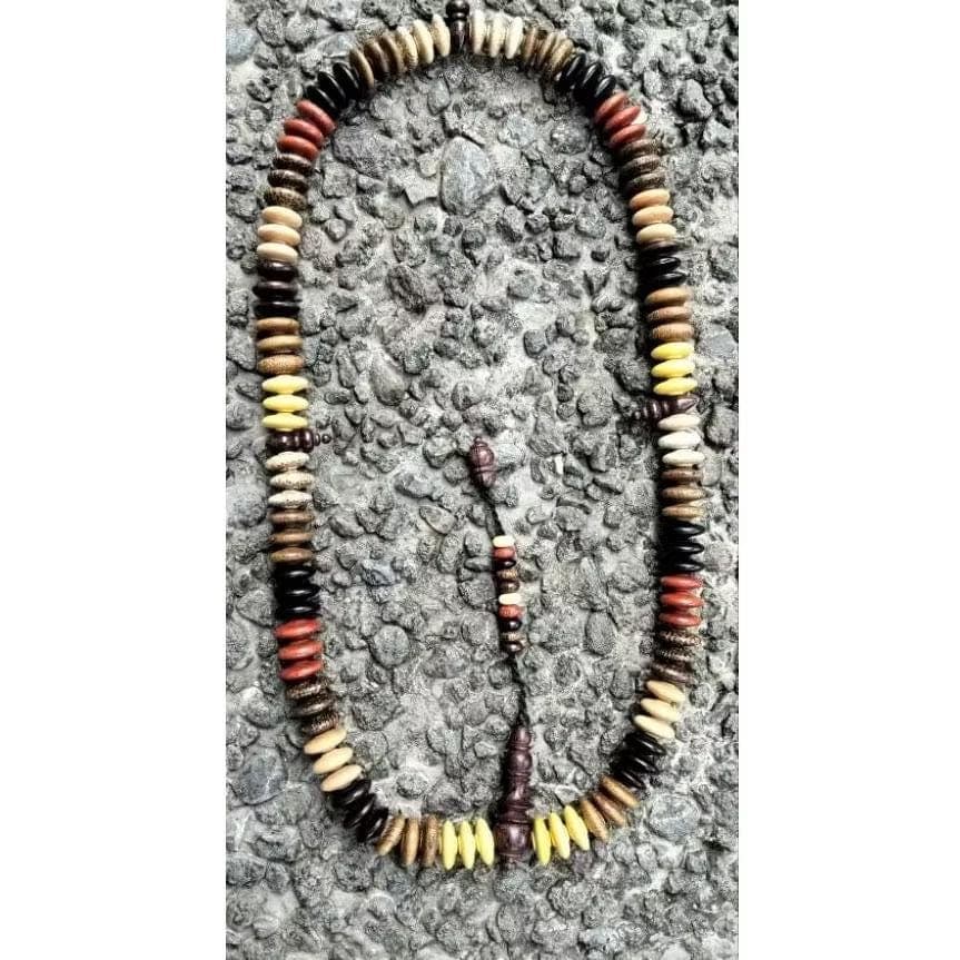 Buddhist Prayer Beads  108 Beads  Rare 9 Sacred Woods  16×7 mm - image 3