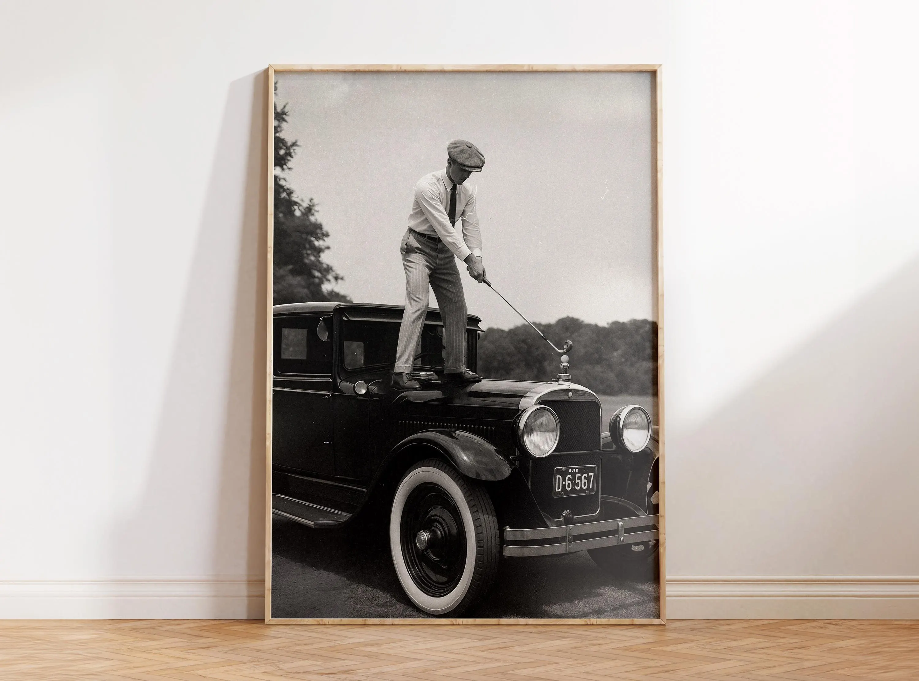 Retro Golf Wall Art, Vintage Golf Print, Golf Poster, Golf Art, Gift for Golf Fans, Golf Memorabilia, Sports Decor, Golf Club, Golfer Print
