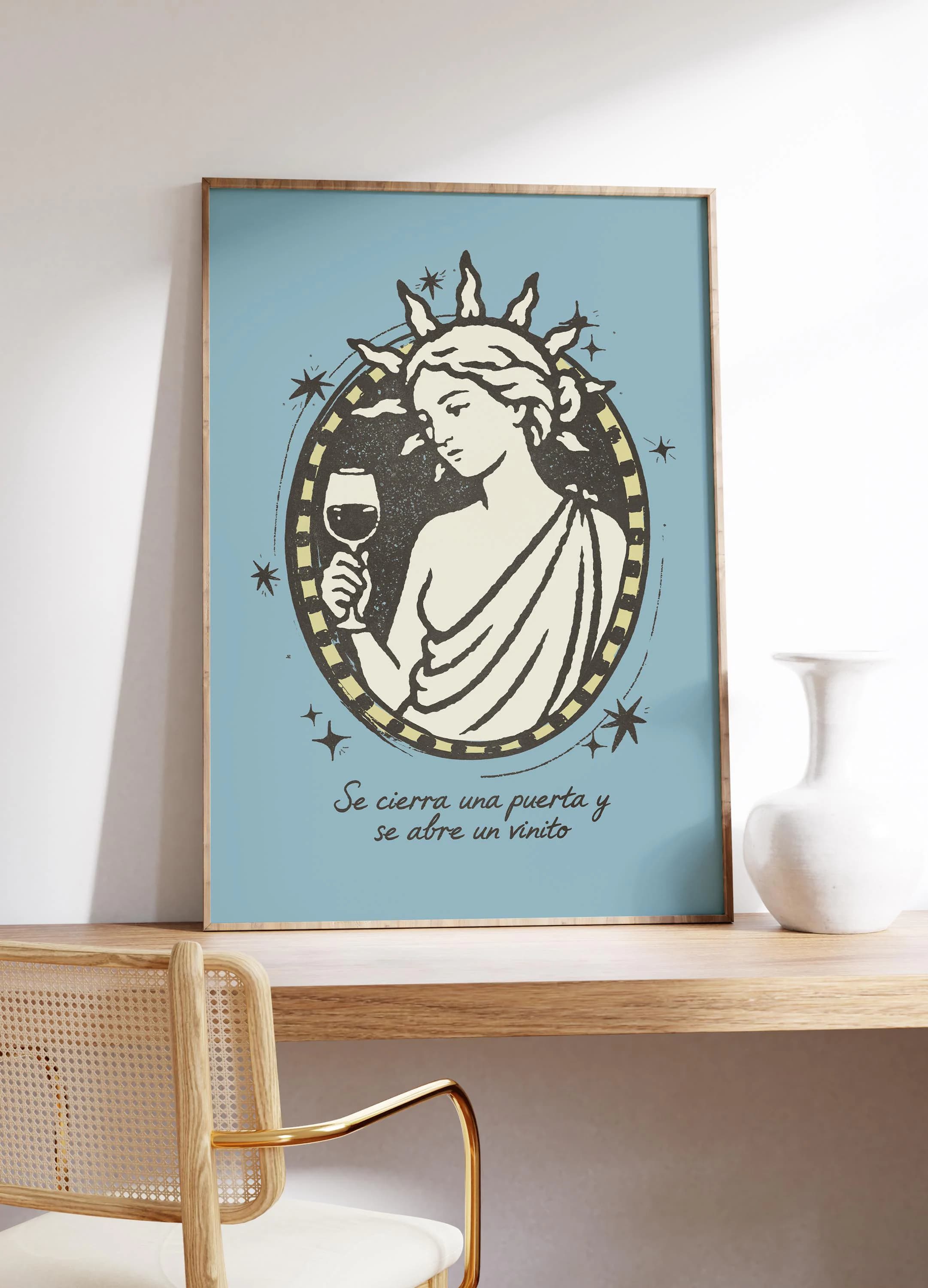 A Veces Los Pasos, Retro Mexican Wall Art, Spanish Decor, Latina Apartment Decor, Motivational Wall Art - image 5