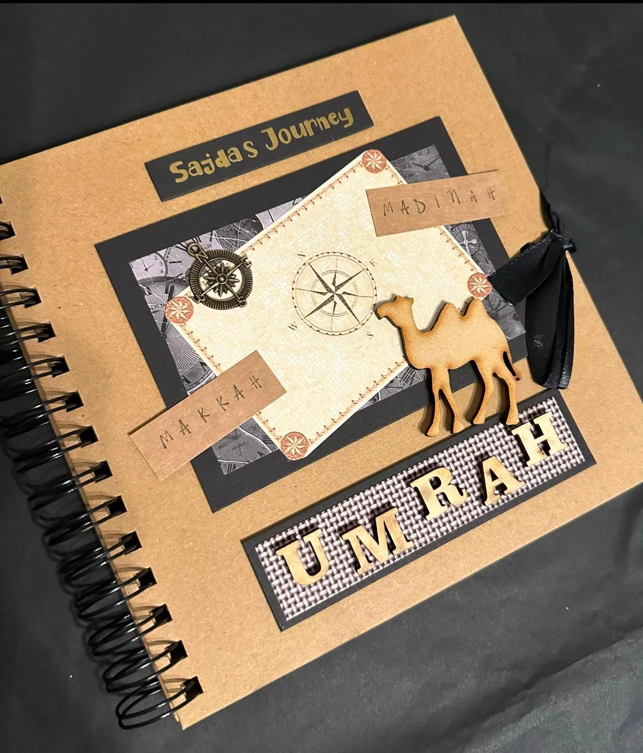 Umrah/Hajj Scrapbook/Umrah Gift/Hajj Gift/Umrah Mubarak/Hajj Mubarak/Umrah Journal/Hajj Journal/Umrah Memory book/Umrah keepsake - image 2