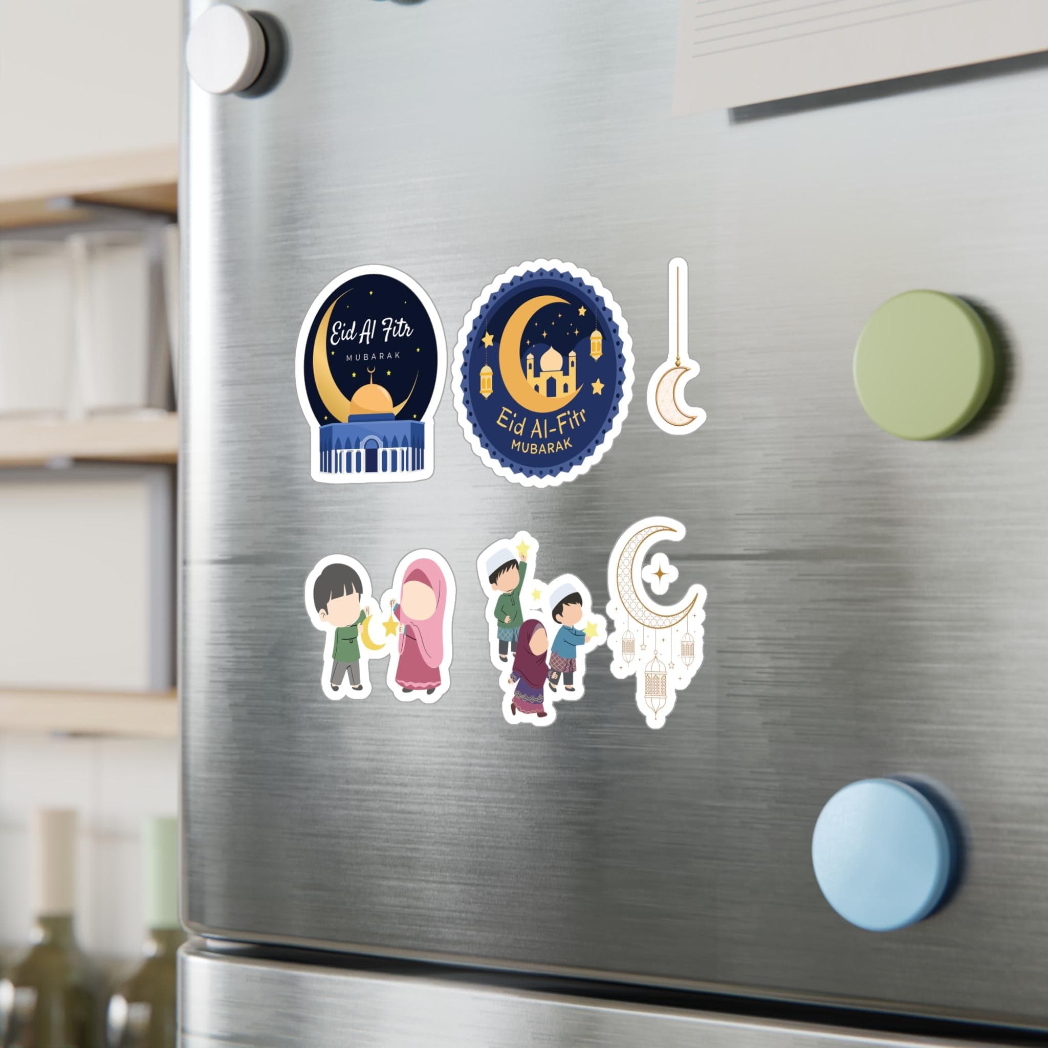 Arabic Prayer Phrase Stickers | Eid Al Fitr, Muslim Themed Decals - image 3