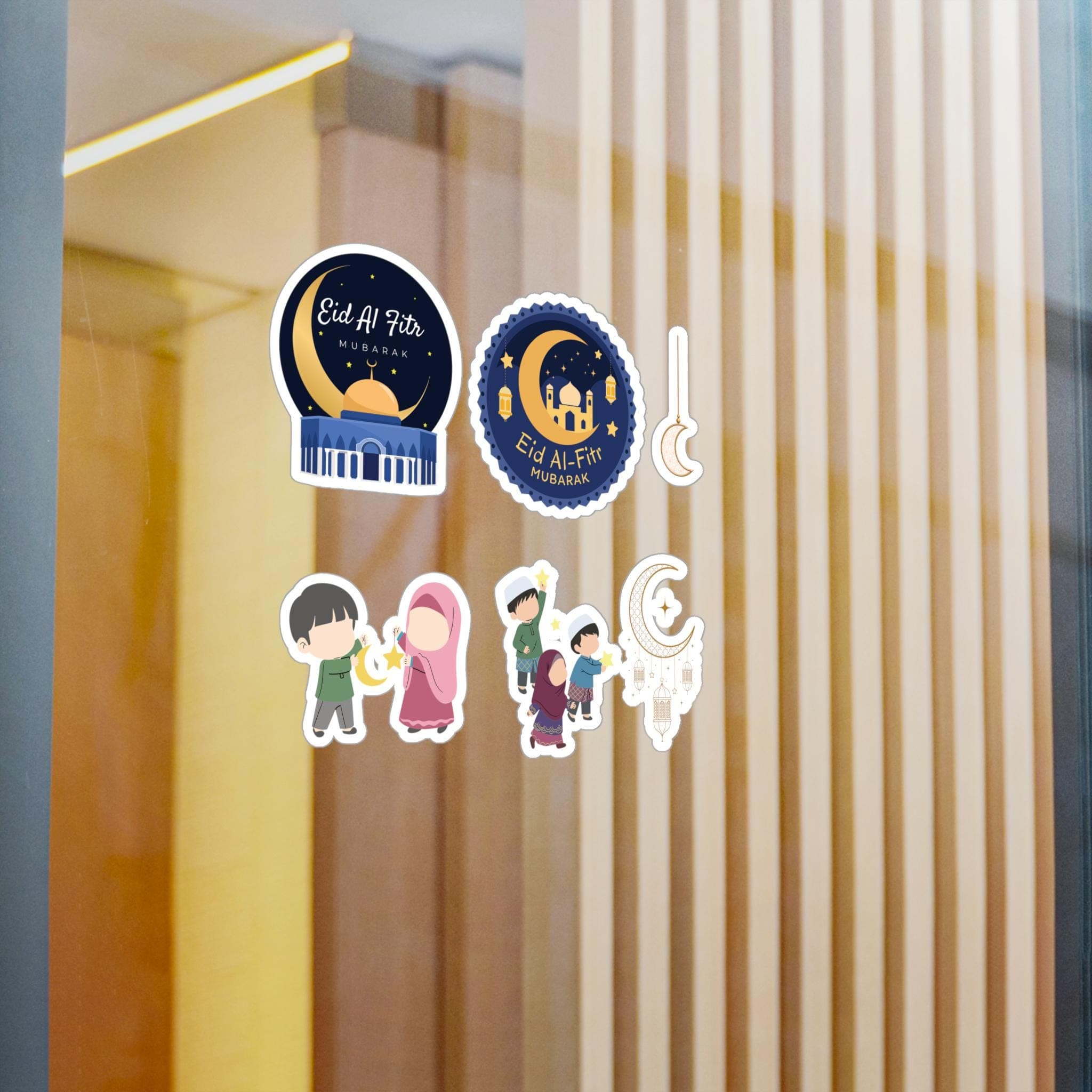 Arabic Prayer Phrase Stickers | Eid Al Fitr, Muslim Themed Decals - image 4