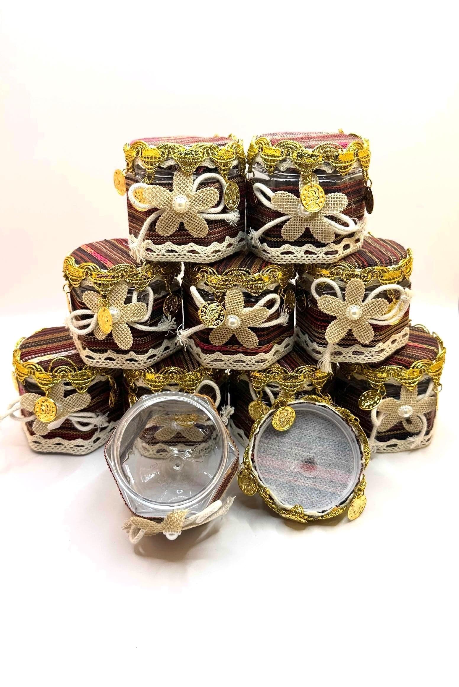 Henna Favor Gift Box Set: Decorated Party Favors
