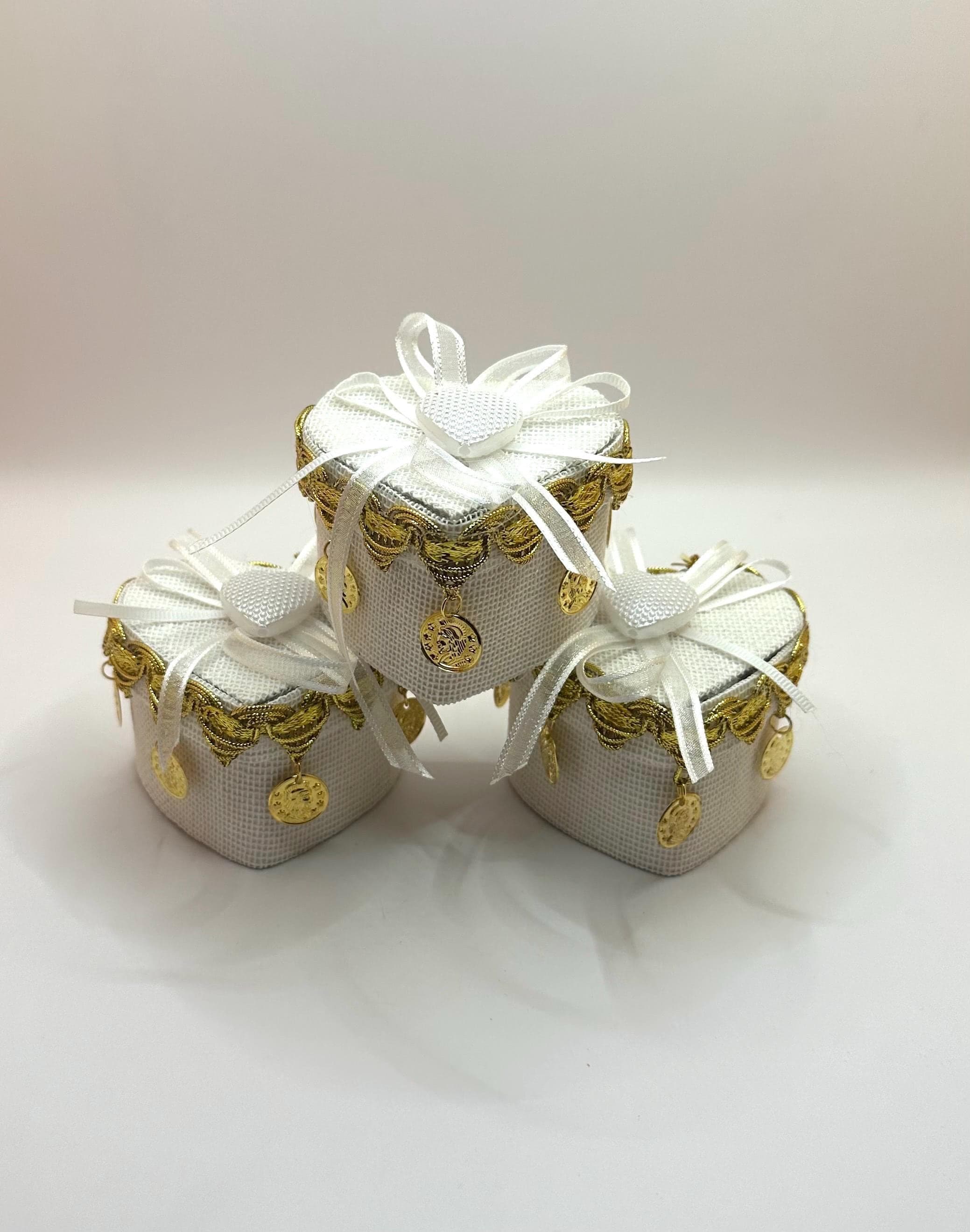 Henna Party Favor Gift Boxes: Set of 12, Wedding & Bridal Shower - image 3
