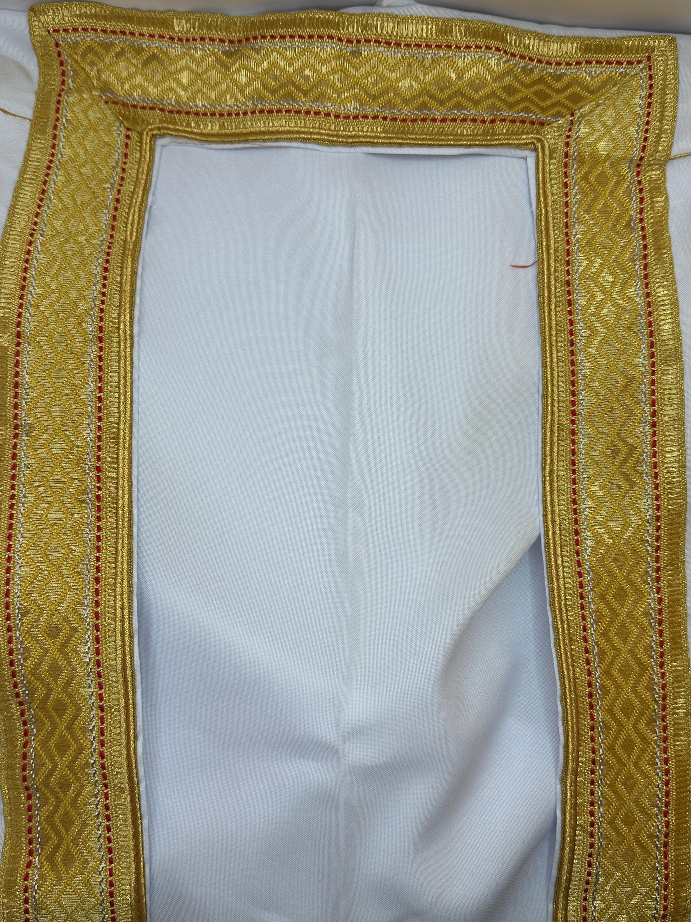 Men's Abaya (Bisht) - White Arab Cloak | 149cm/58inch - image 3