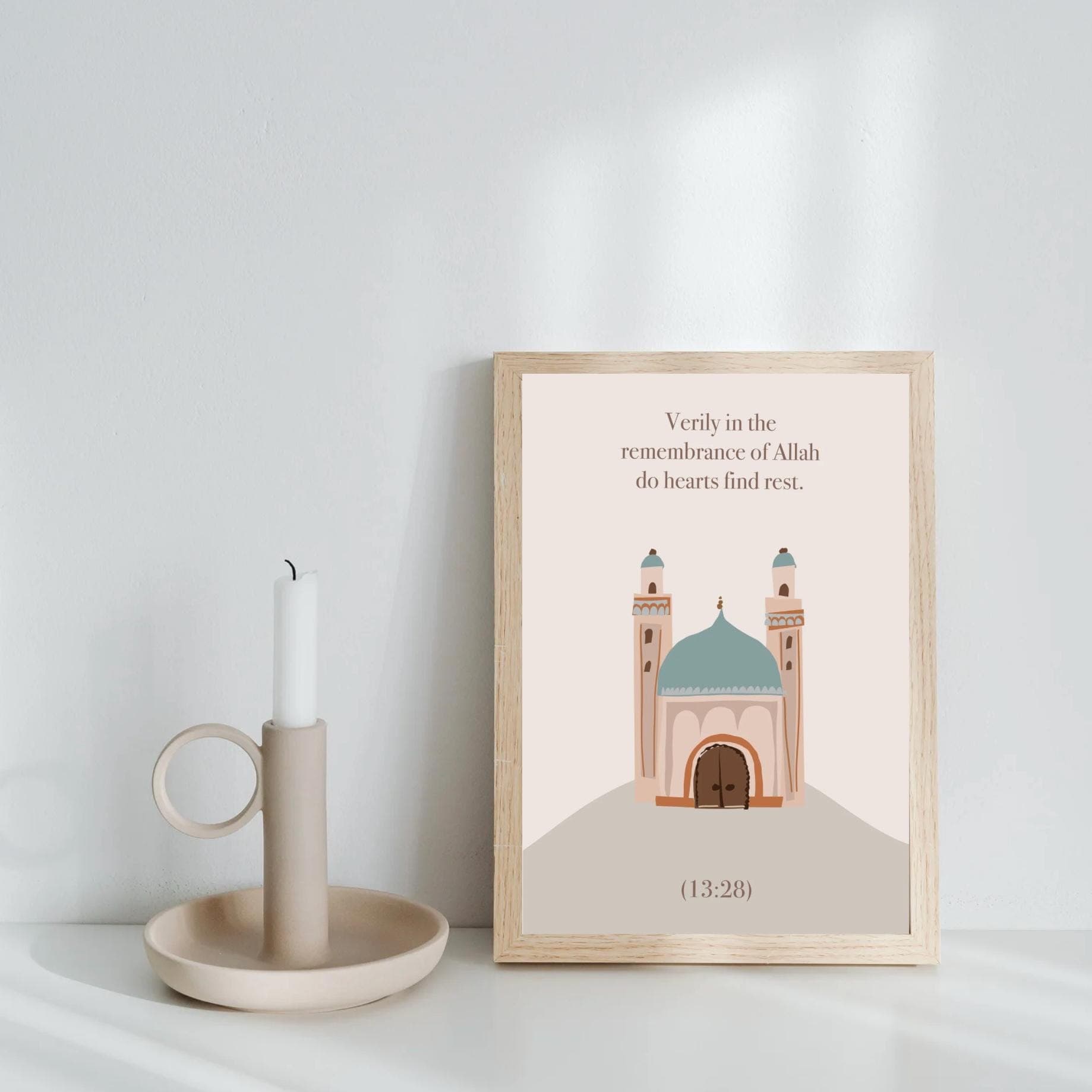 Abstract Mosque Print: Minimalist Islamic Wall Art (Digital Download - image 4
