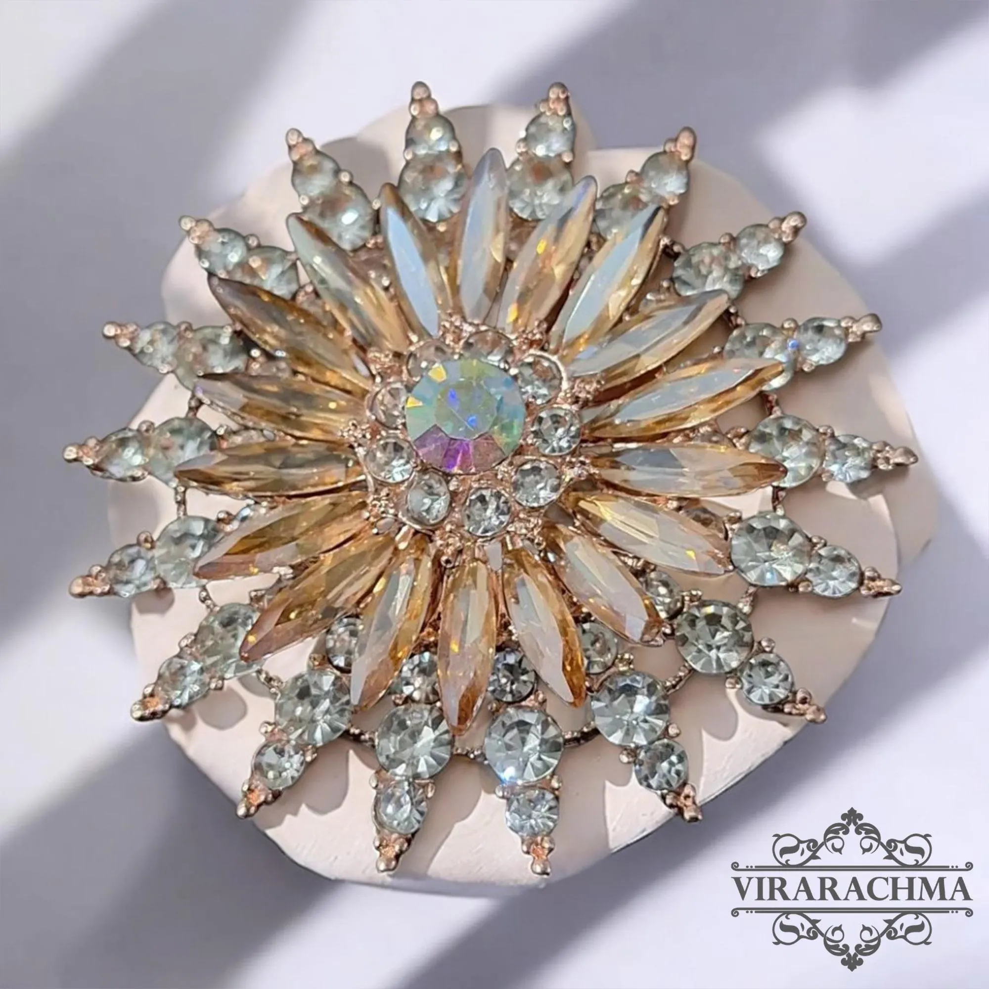 Beautiful Pearl Brooch – Fashion Accessories for Muslim Women, Kebaya Brooch, Bros Kebaya, Traditional Brooch, Ethnic Brooch, Vintage Brooch