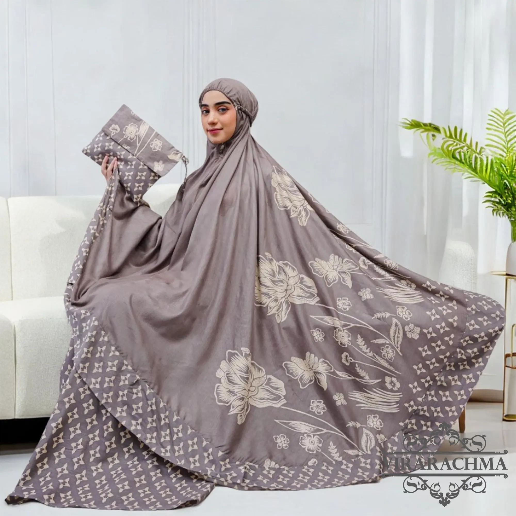 Mukena Bali Adult Rayon Nashmia Series, Prayer dress women, Prayer Dress muslim, Muslim prayer outfit, Mukena, Prayer Set