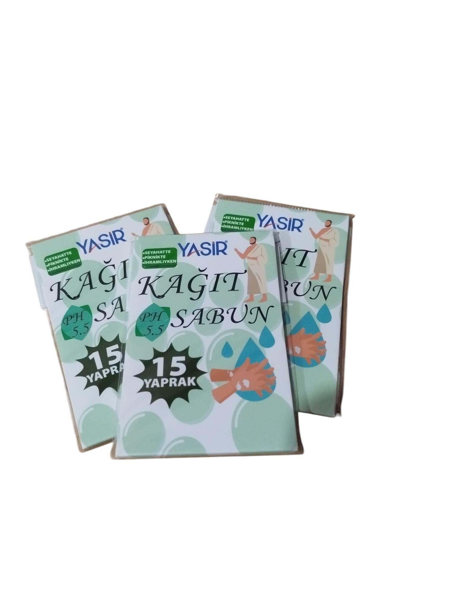 105 Sheets Paper Portable Disinfecting Pocket Travel Thins Unsented Disposable Soap
