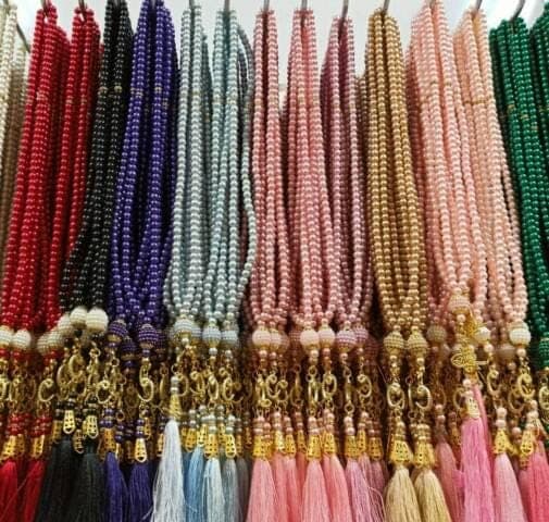 2 pcs x 100 Beads Tasbeeh Quality for ladies Masbaha wedding nice colours