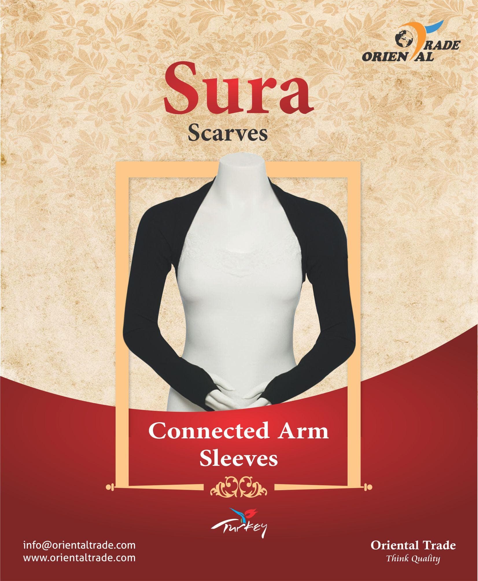 Elegant Turlu 1 pair Arm Sleeve  with/without button Cover comfy stretch Women - image 3