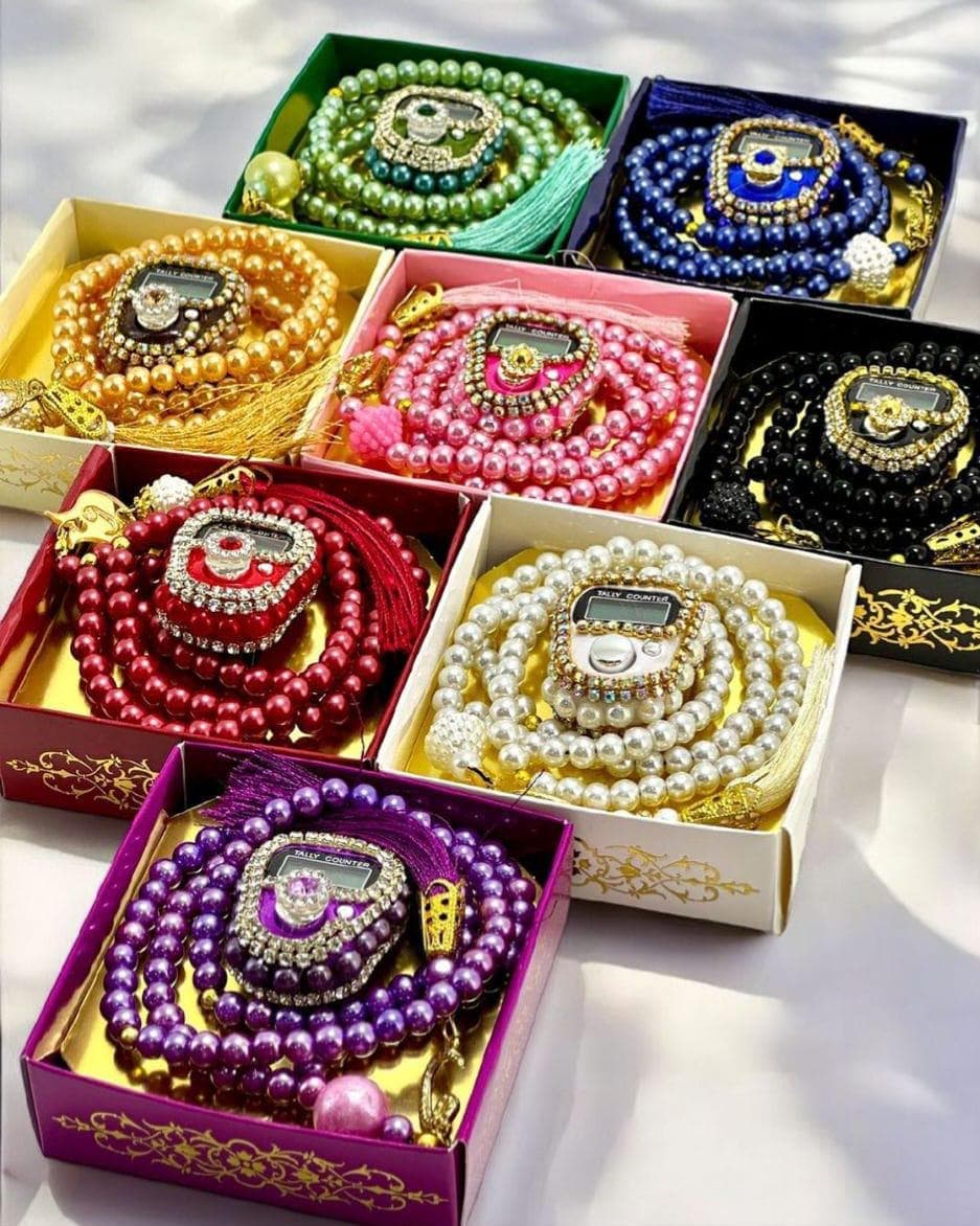 Gift Box includes Tasbeeh & Digital Finger counter